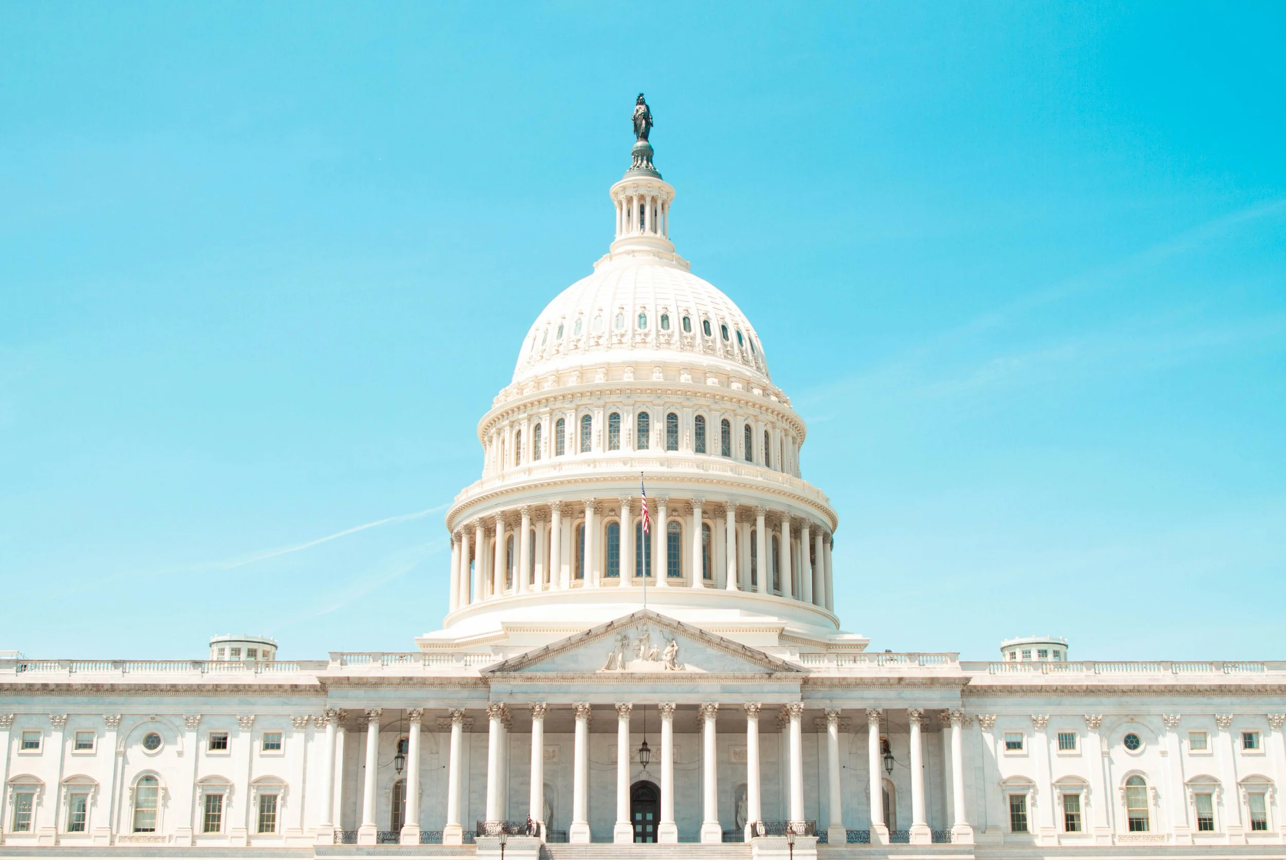 United States Capitol Building in Washington, DC