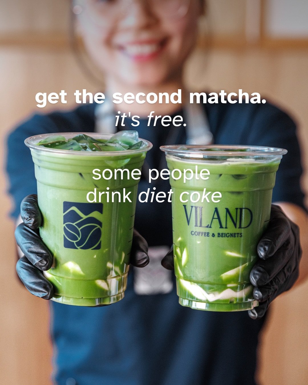 your second matcha, FREE 🍵 Thurs 10/15 from 10am - 8pm. bogo uji matcha tofu 

ceremonial uji matcha, tofu pudding, oat milk = irresistible you&rsquo;ll want another one 

see you there 🙂&zwj;&harr;️

📍ViLand Coffee
9600 Bolsa Ave G
Westminster, C