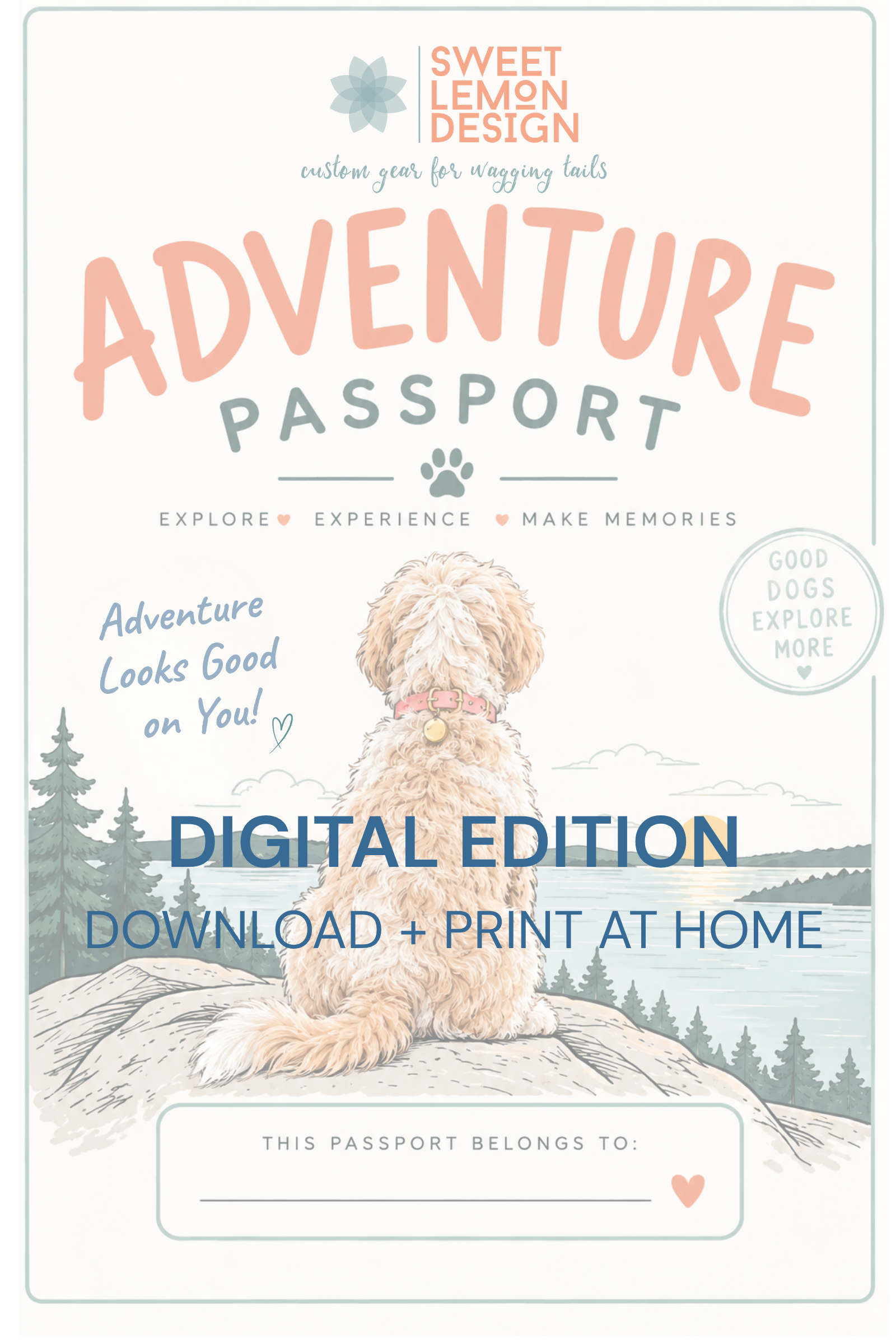 The Sweet Lemon Adventure Passport - Digital Edition