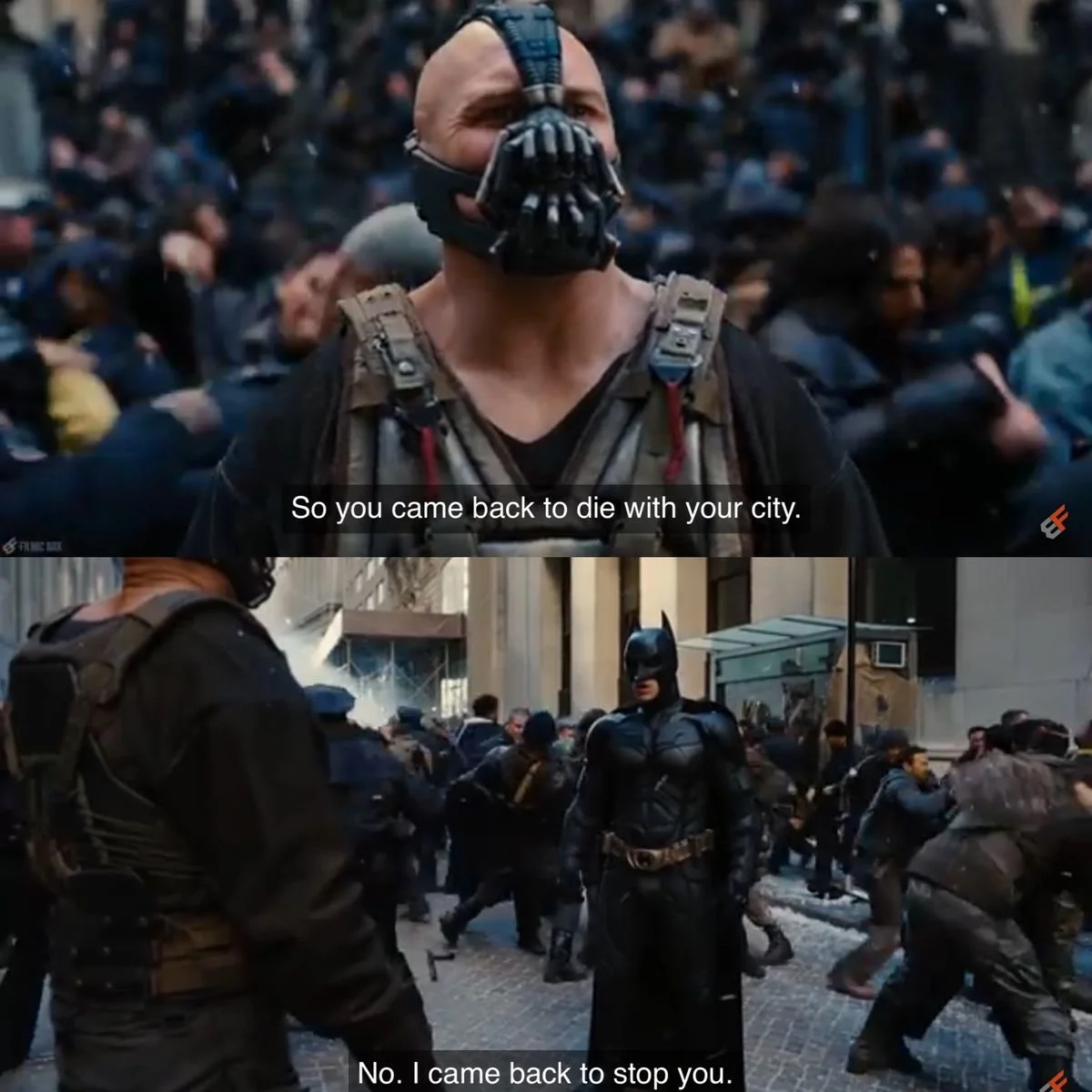 You Came Back to Die With Your City 