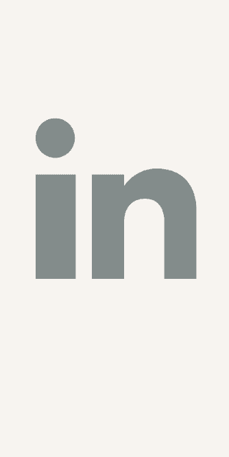Blue linkedin logo