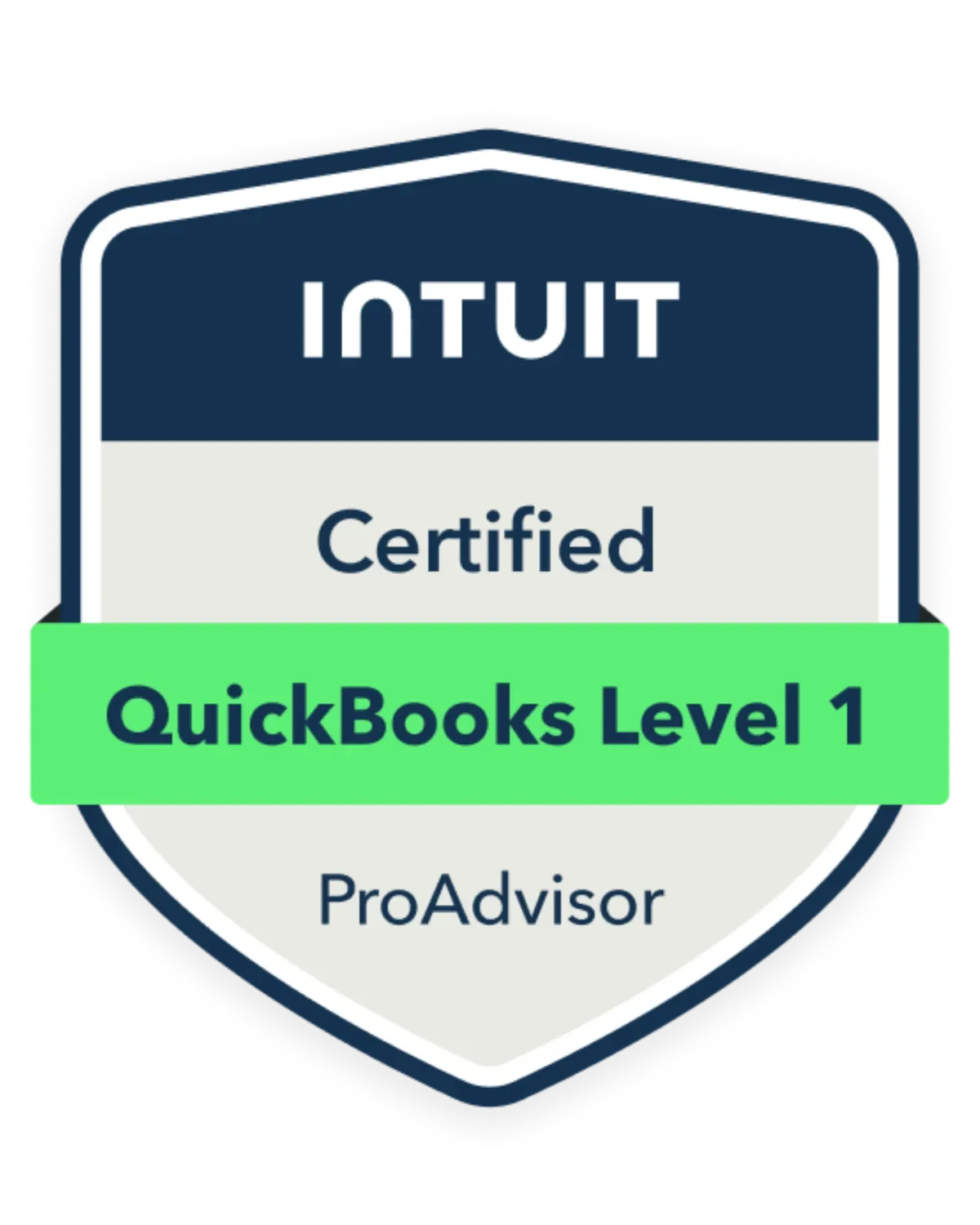 QuickBooks Online ProAdvisor certification badge