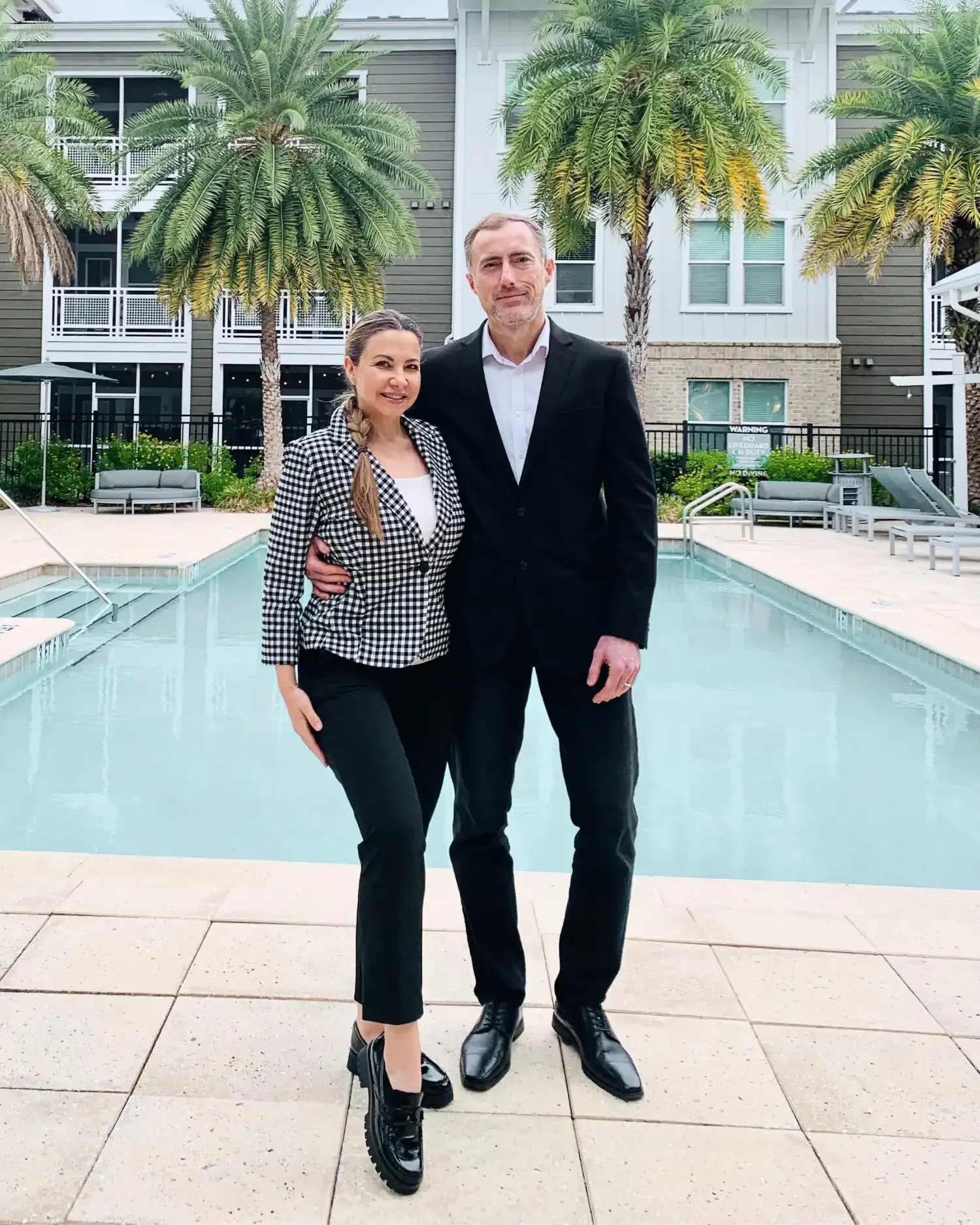 Founders of Clevant Solutions standing together