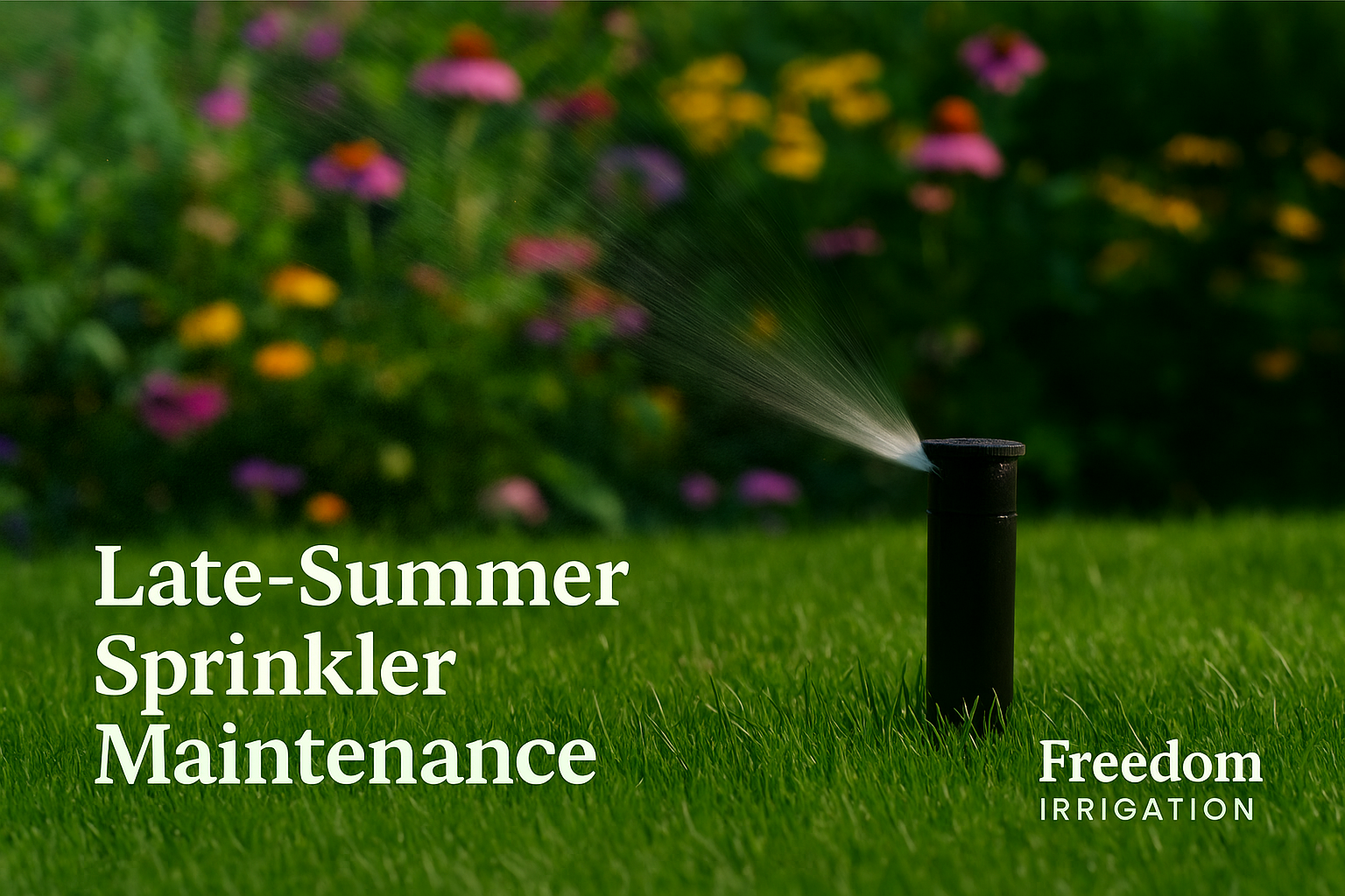 Late-Summer Sprinkler System Maintenance Tips for Chattanooga Homeowners