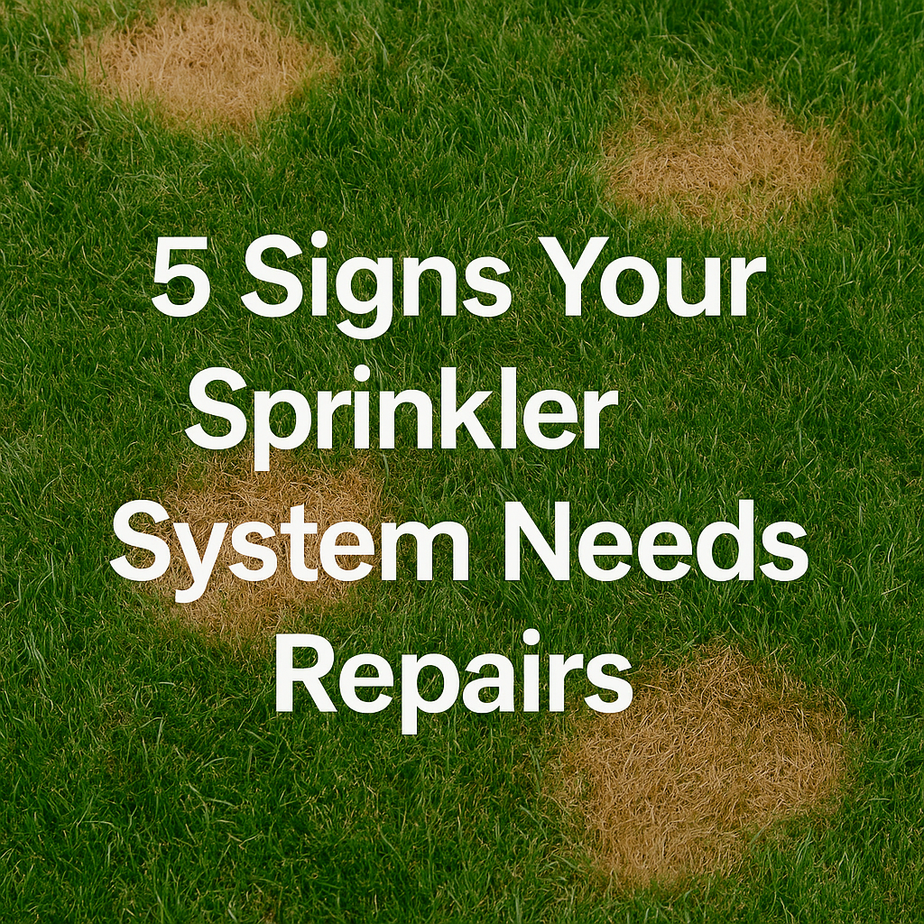 5 Signs Your Sprinkler System Needs Repairs