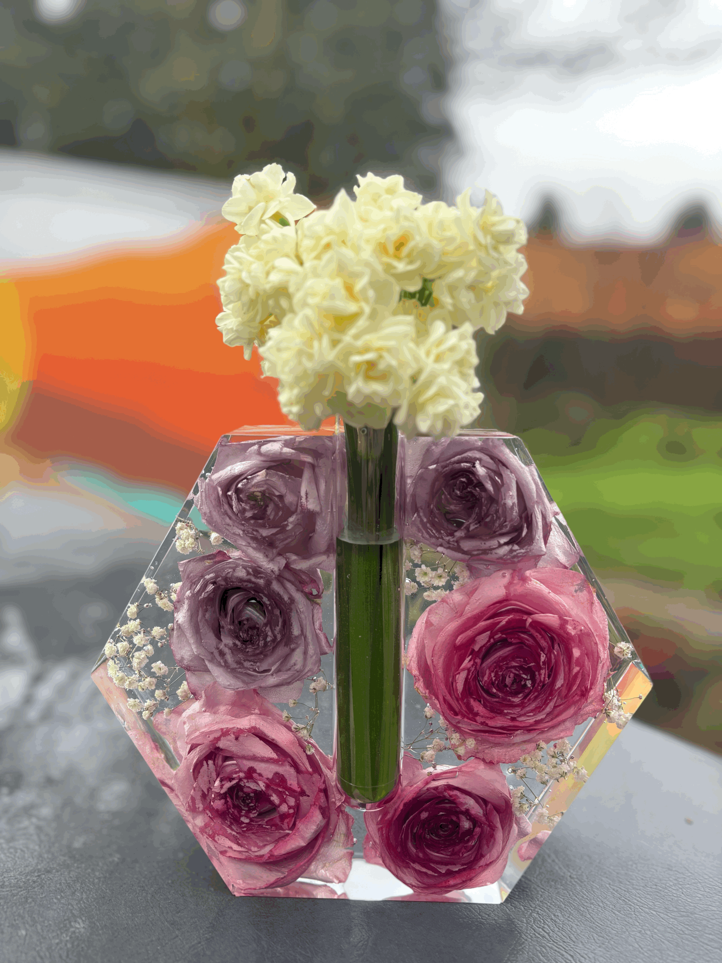 Hexagon Vase