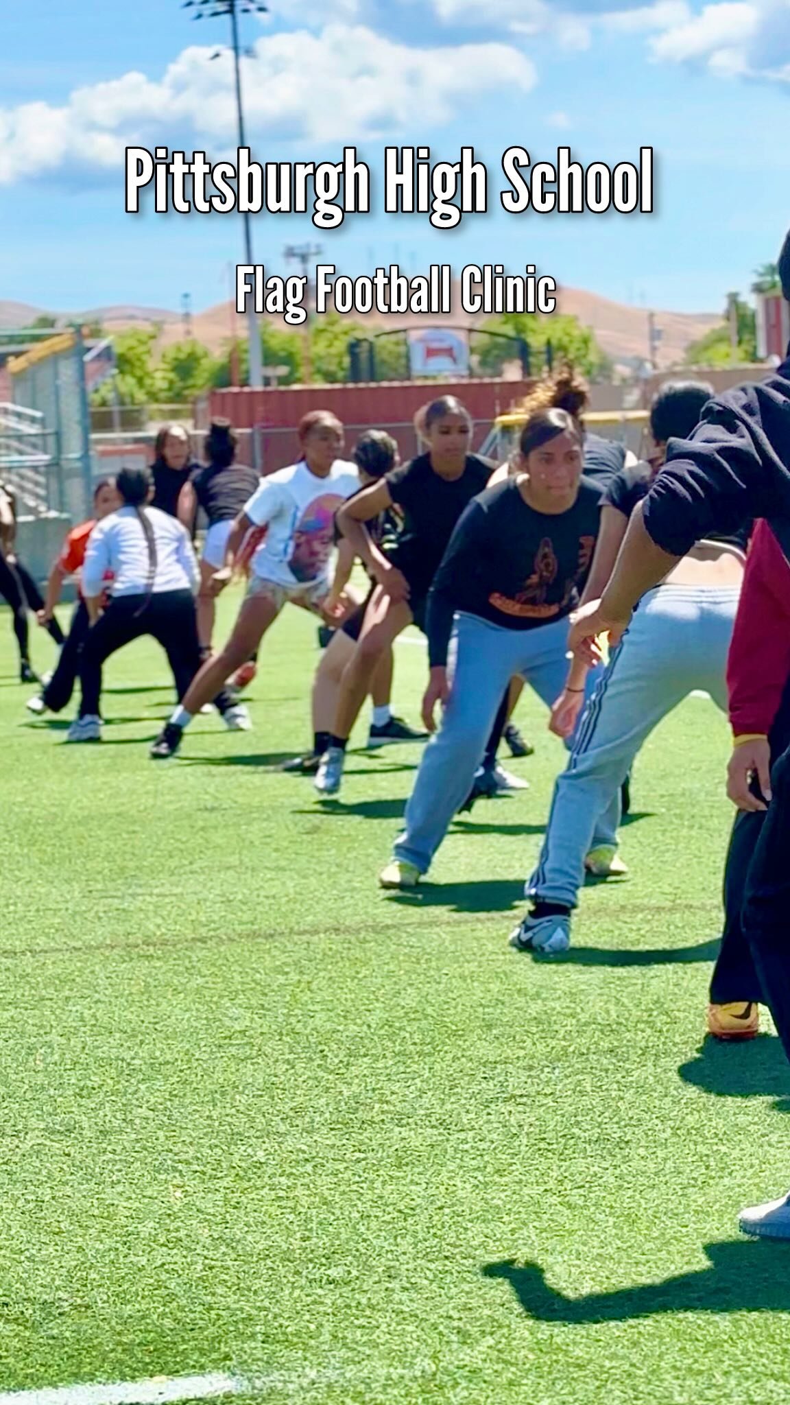 Grateful for the opportunity to host a clinic for the girls flag football team at Pittsburgh High School🏈⚡️
Always excited to work with talented athletes and help grow the game!
#flaglab #clinic #pittsburghhighschool #NorCal #FlagFootball #shecanba