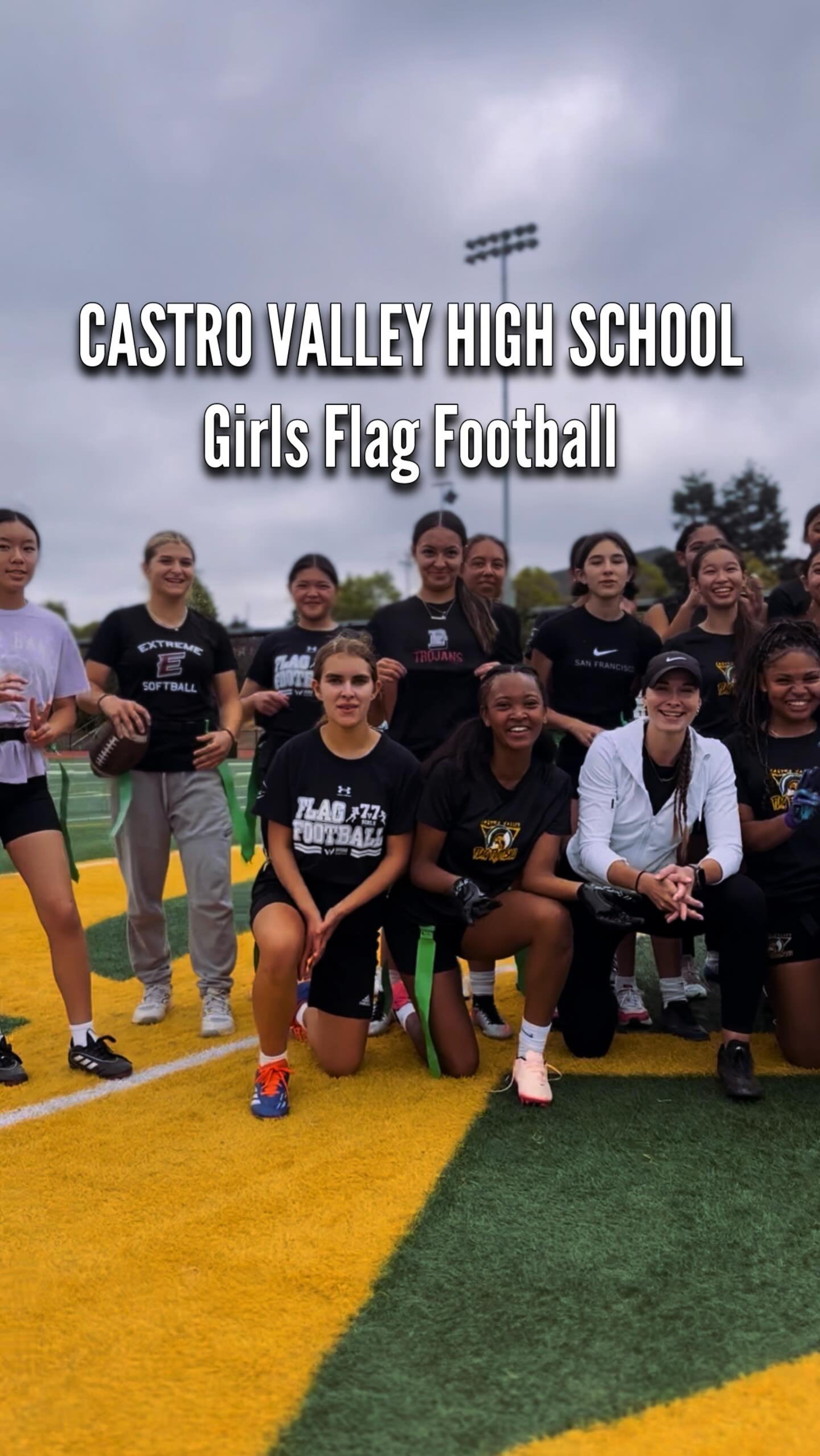 Honored to work with the Castro Valley High School Girls Flag Football team this week! 🏈🔥 The girls showed up ready to compete, learn, and get better. Big thank you to all the coaches for welcoming me out!!
Excited to see this program continue to g