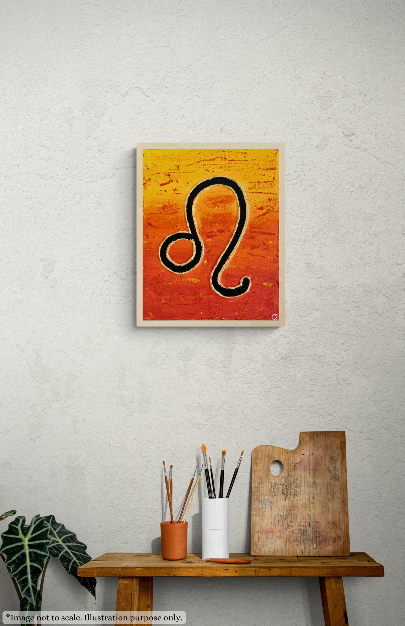 "Leo" - Zodiac Collection | 8” x 10”