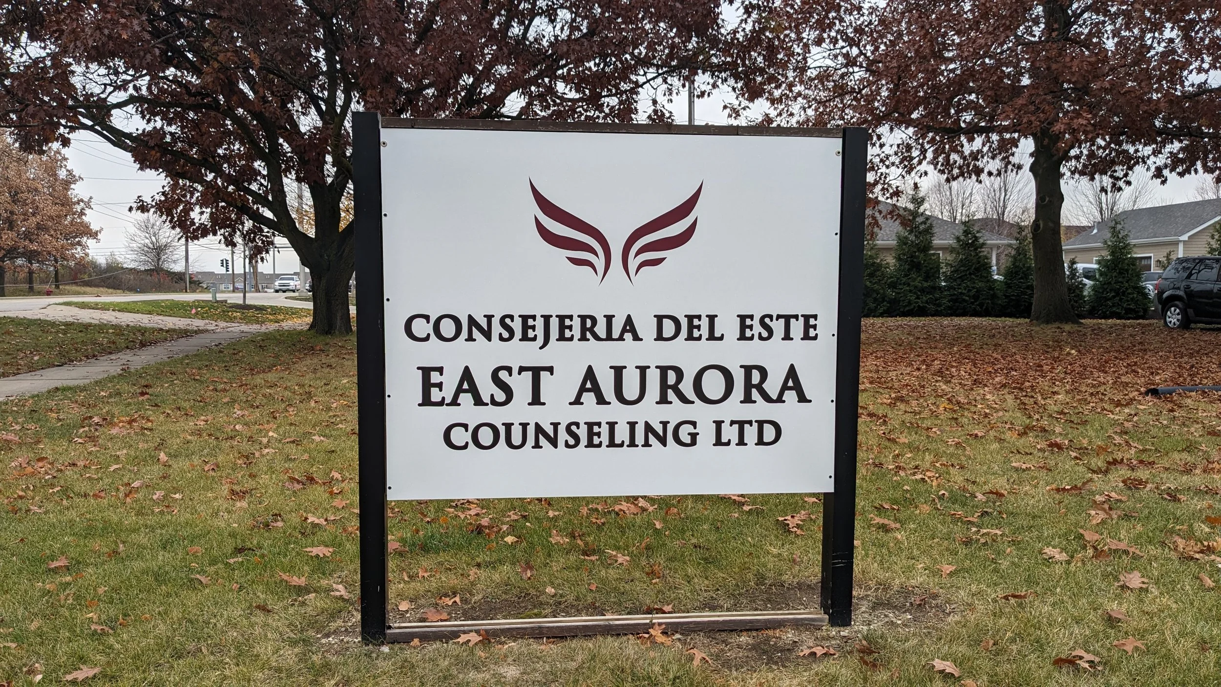 East Aurora Counseling Sign