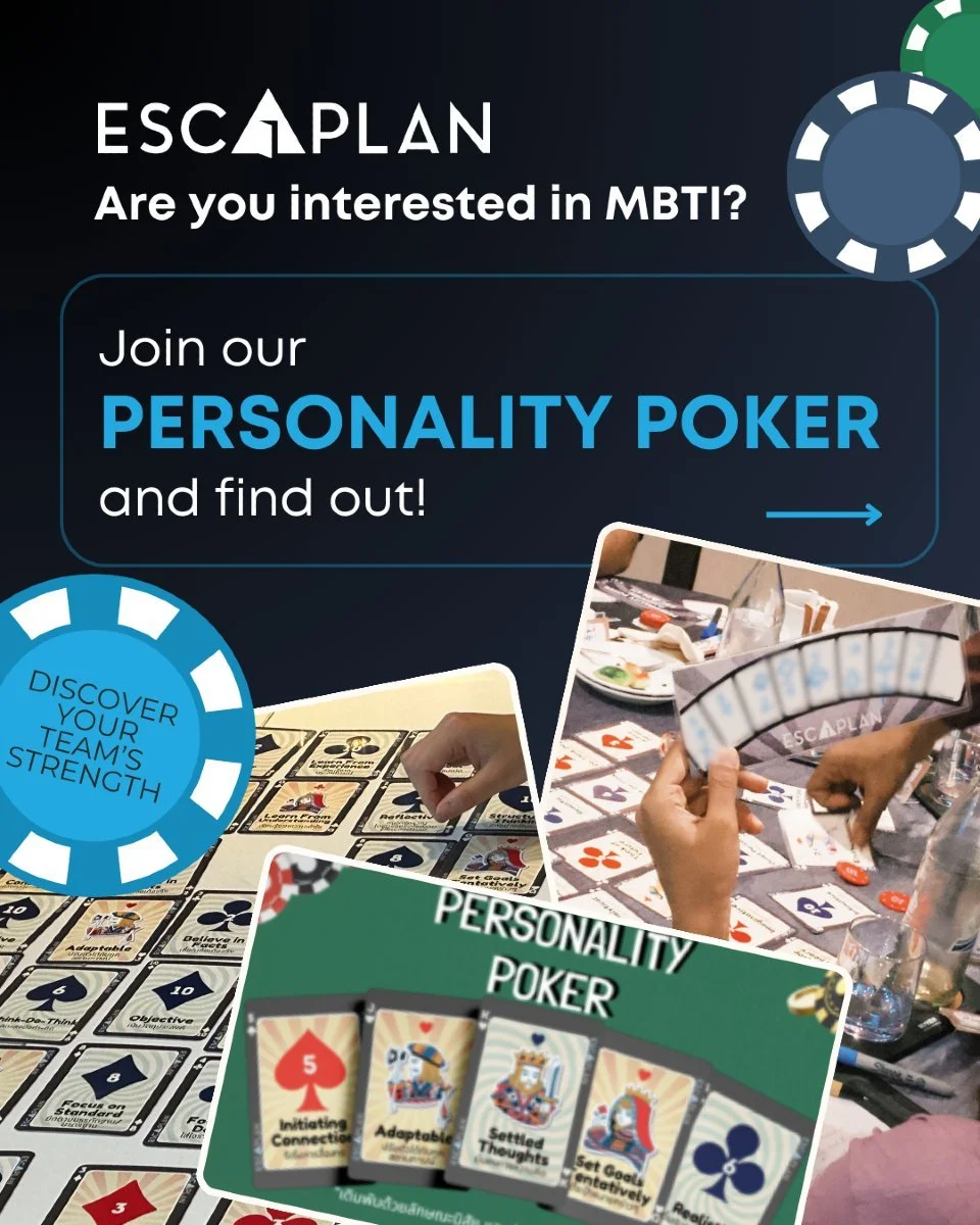 Are you into MBTI? Let&rsquo;s put your personality skills to the test! 🤔&spades;️
Join the Personality Poker Tournament and see if you can truly read people&mdash;or if they read you first! Play, strategize, and uncover how your teammates really se