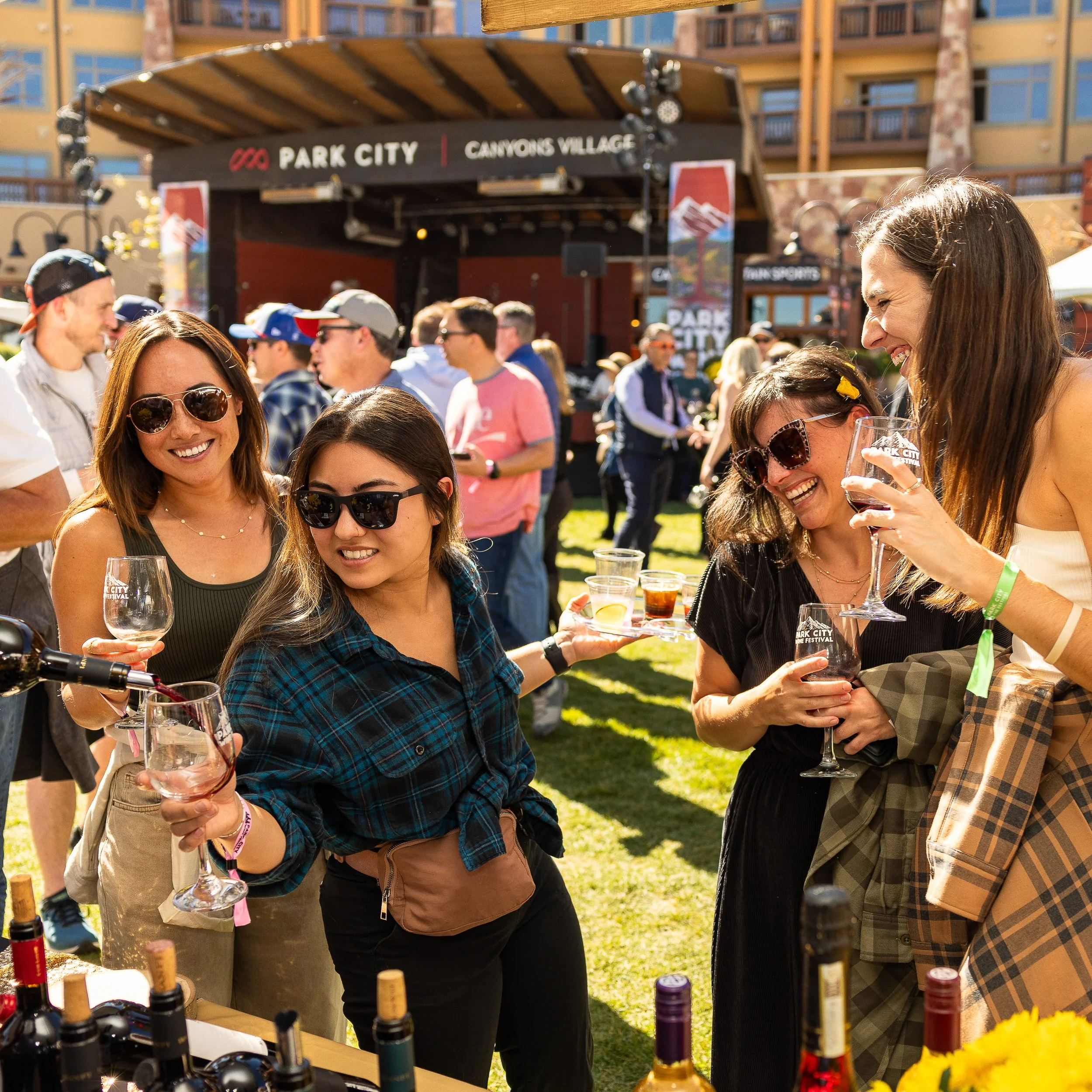 Promotional Event Photography Park City Utah Wine Festival
