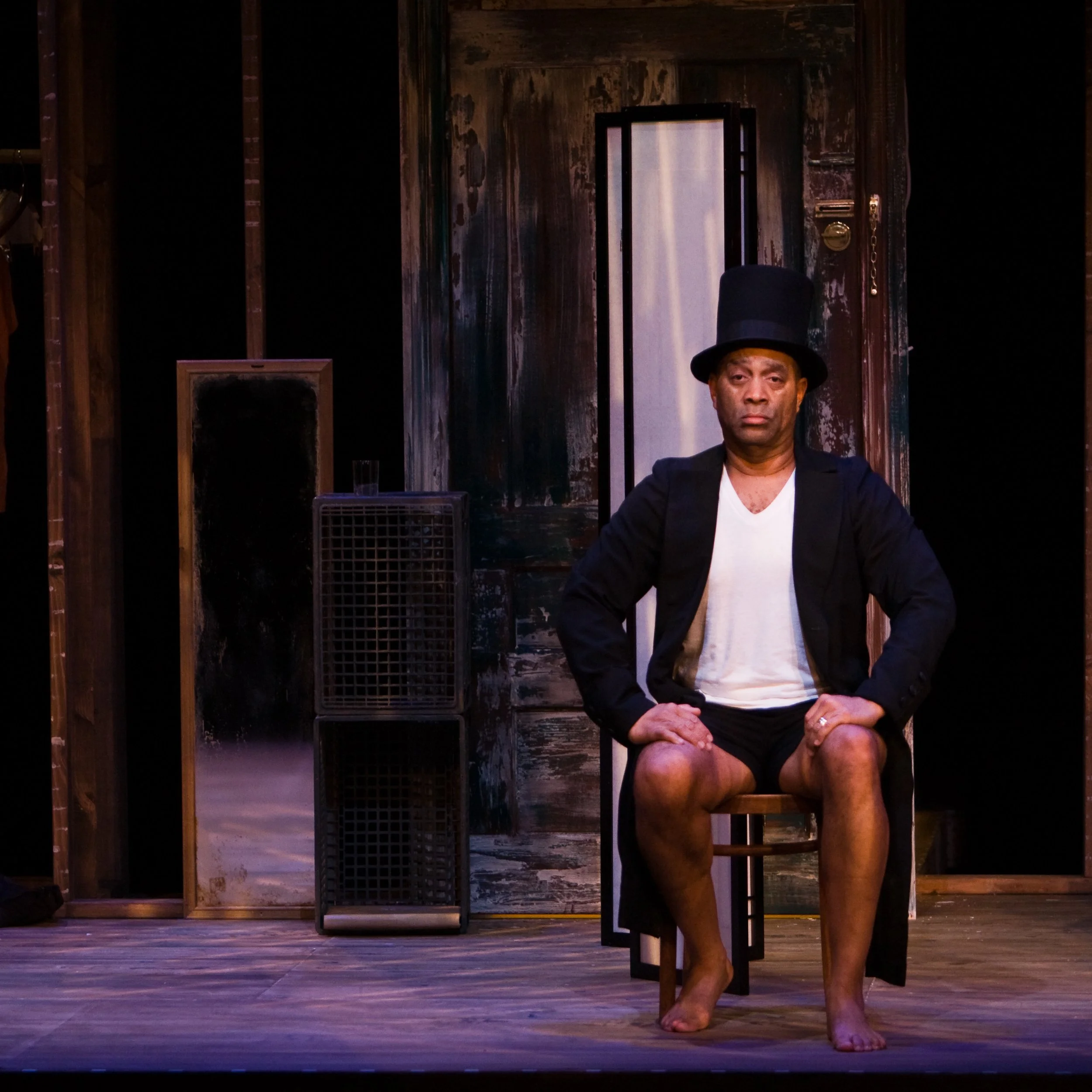 Theater Production Photography Sacramento Theater Company Topdog/Underdog