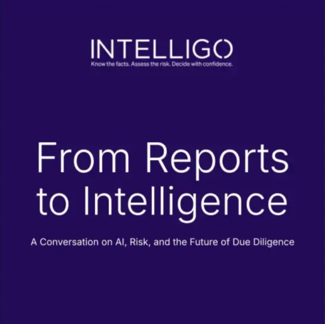 From Reports to Intelligence Intelligo + ELS