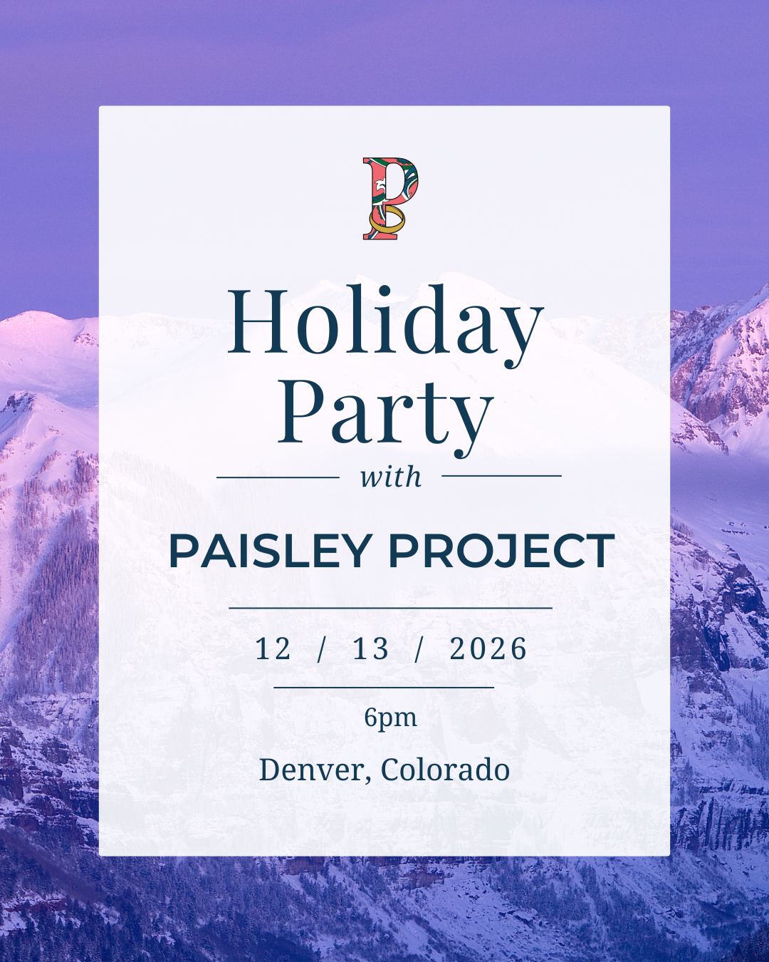 Holiday Party in Denver, Colorado (Copy)