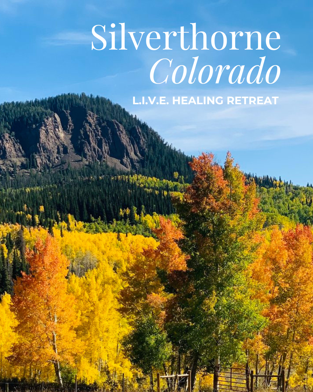 Silverthorne Fall LIVE Retreat—