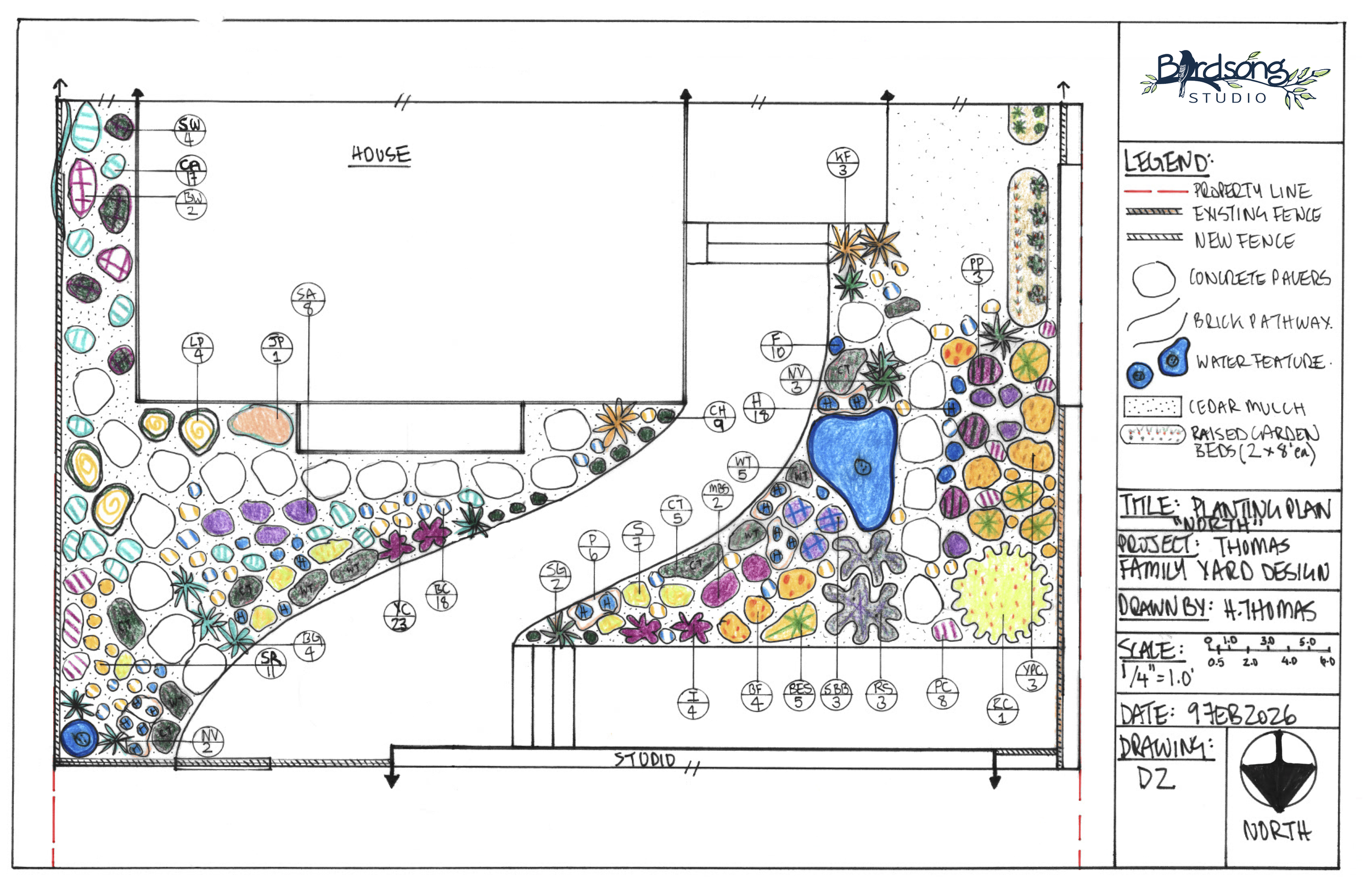 LANDSCAPE DIPLOMA - THOMAS RESIDENCE