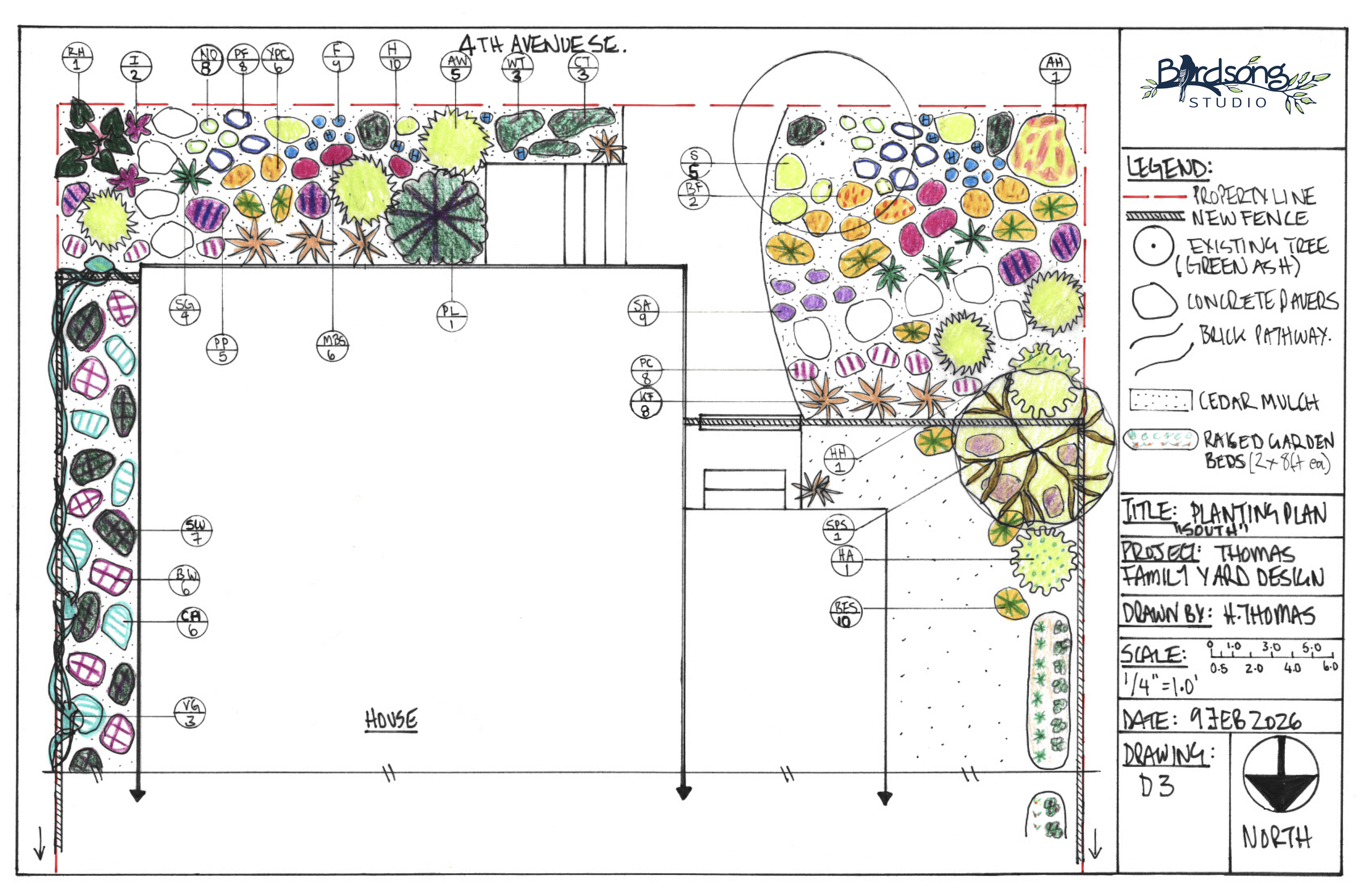 LANDSCAPE DIPLOMA - THOMAS RESIDENCE