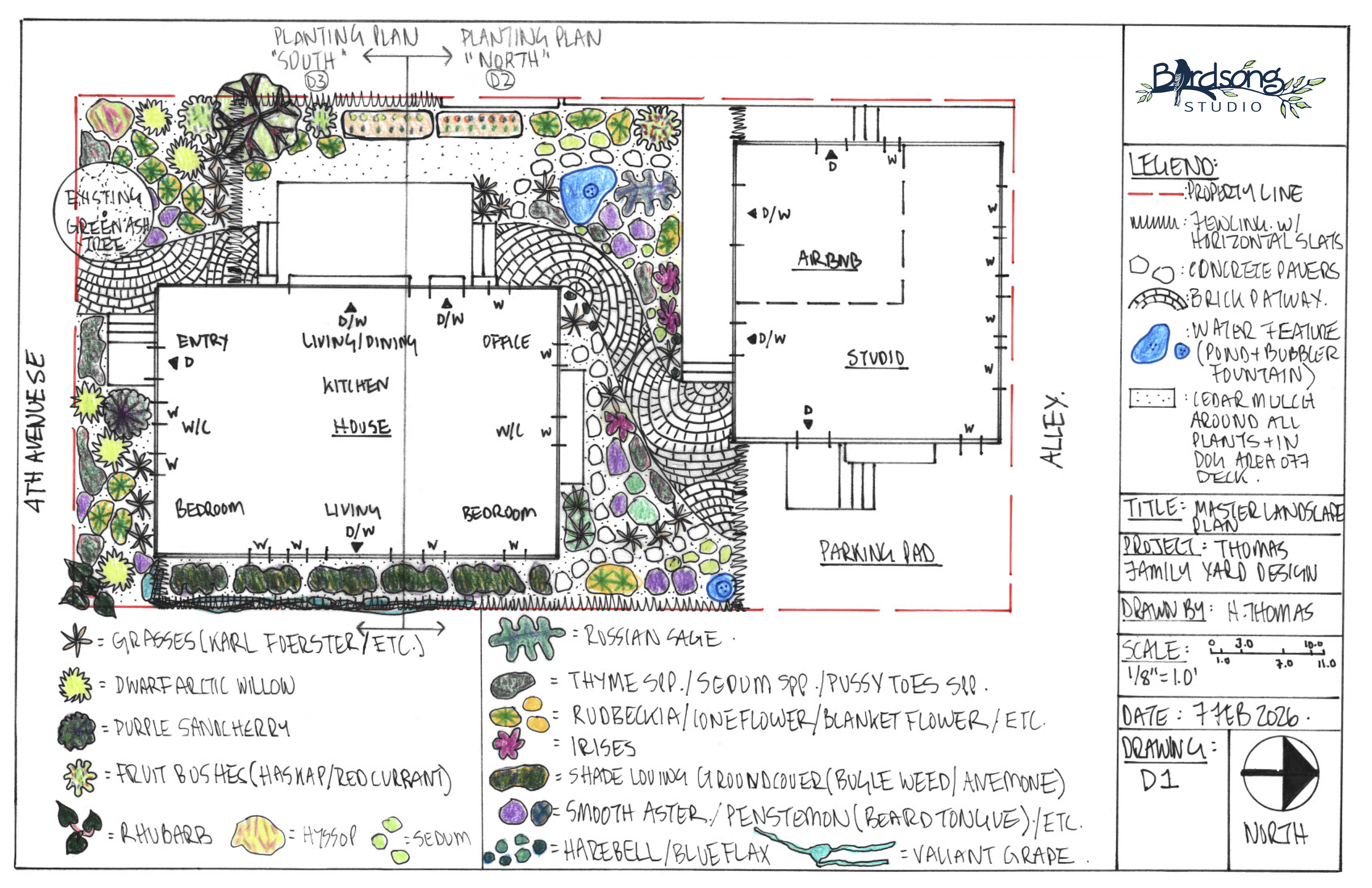LANDSCAPE DIPLOMA - THOMAS RESIDENCE