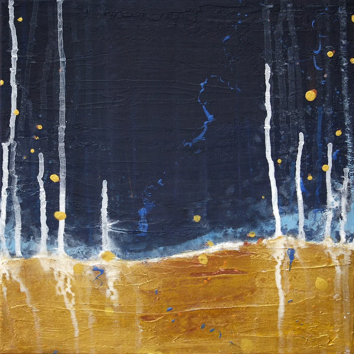 SOLD!
"Untitled." 12x12". 2024. Acrylic on canvas. 