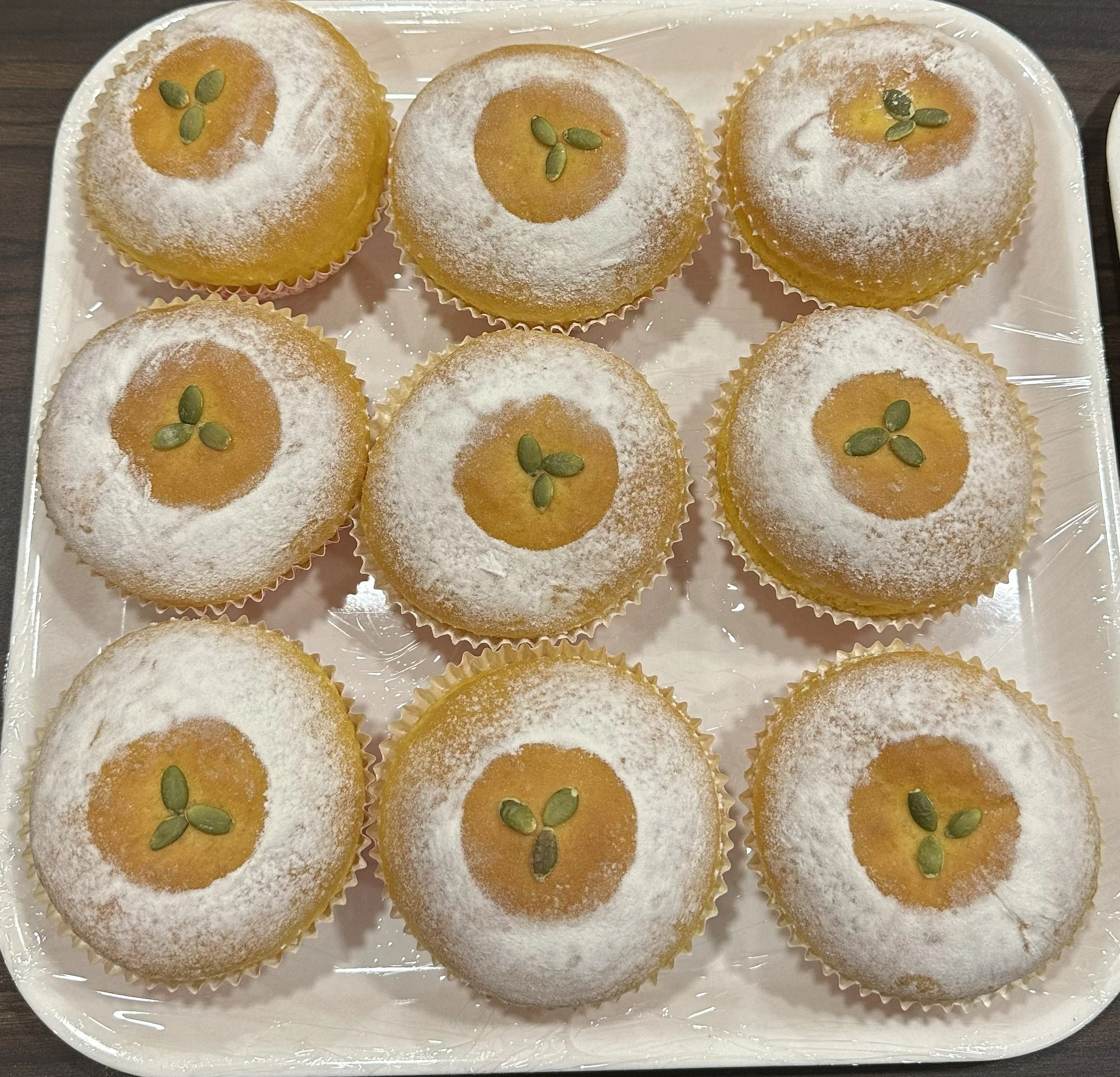 Pumpkin cream mochi protein bun.jpg