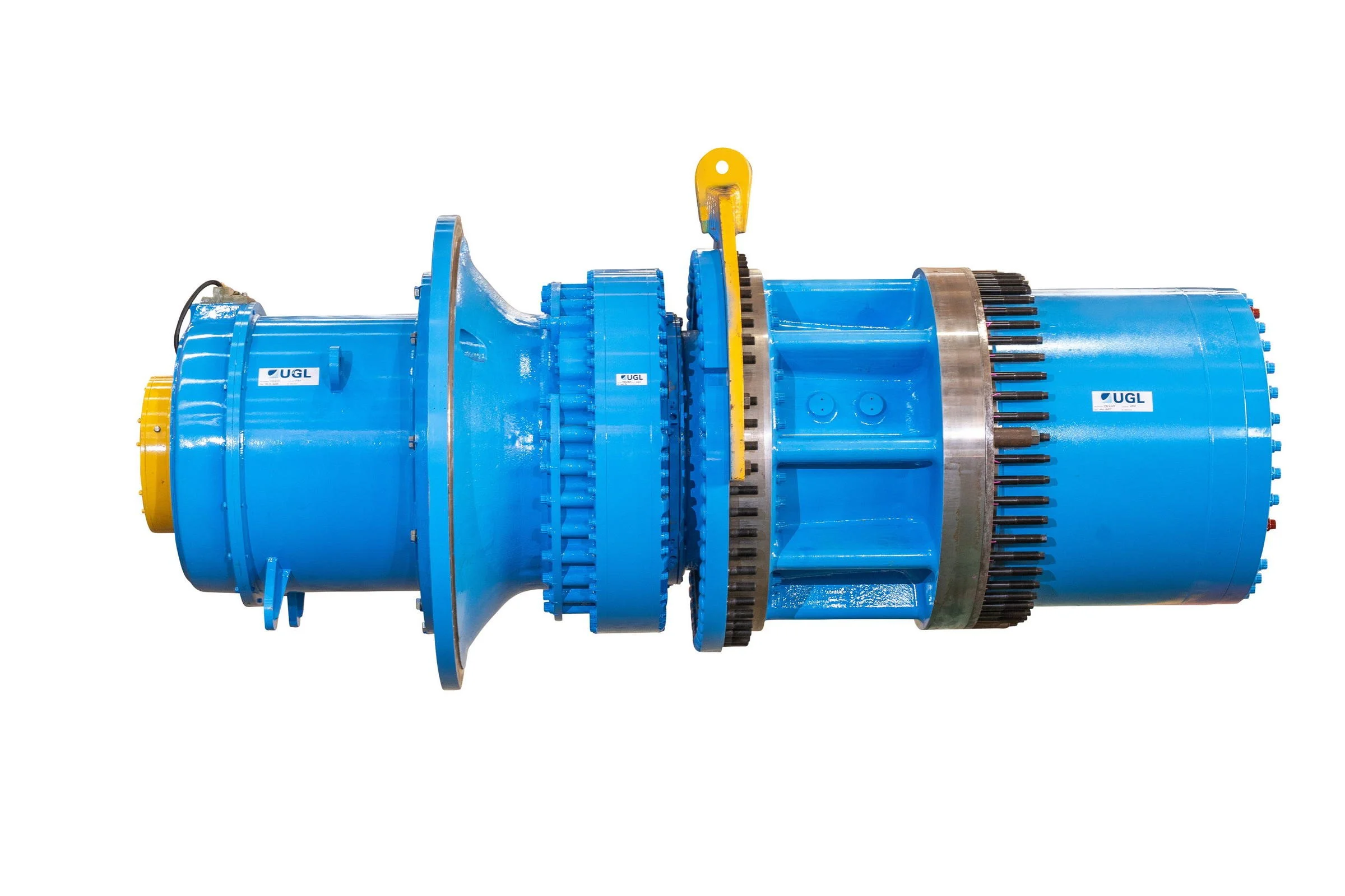 Industrial Photography of Heavy Mining Components for UGL