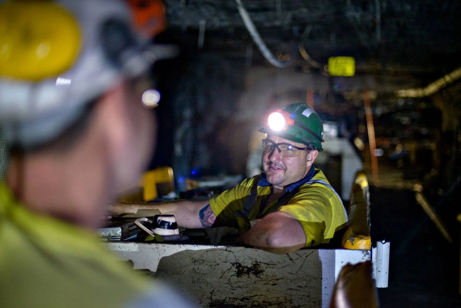 Underground Mine Photography for Coal Services