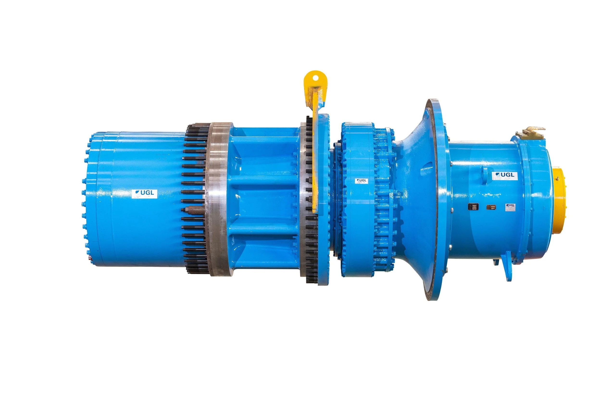 Industrial Photography of Heavy Mining Components for UGL