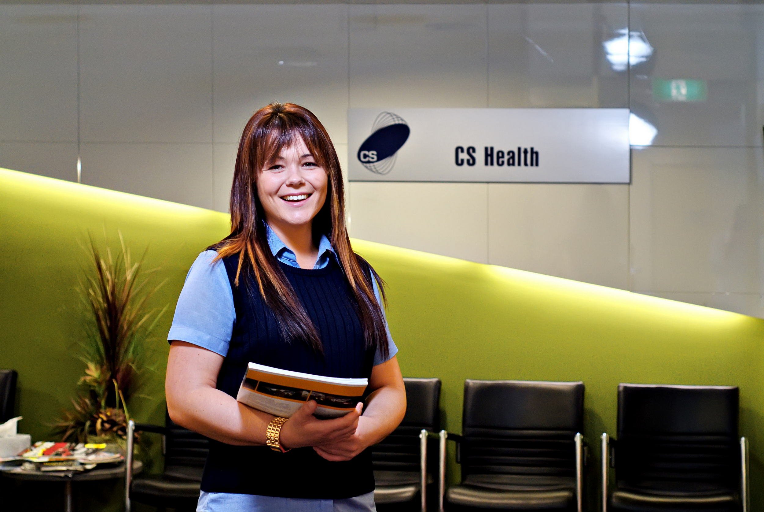 “Corporate portrait photographed on location for a professional services business”