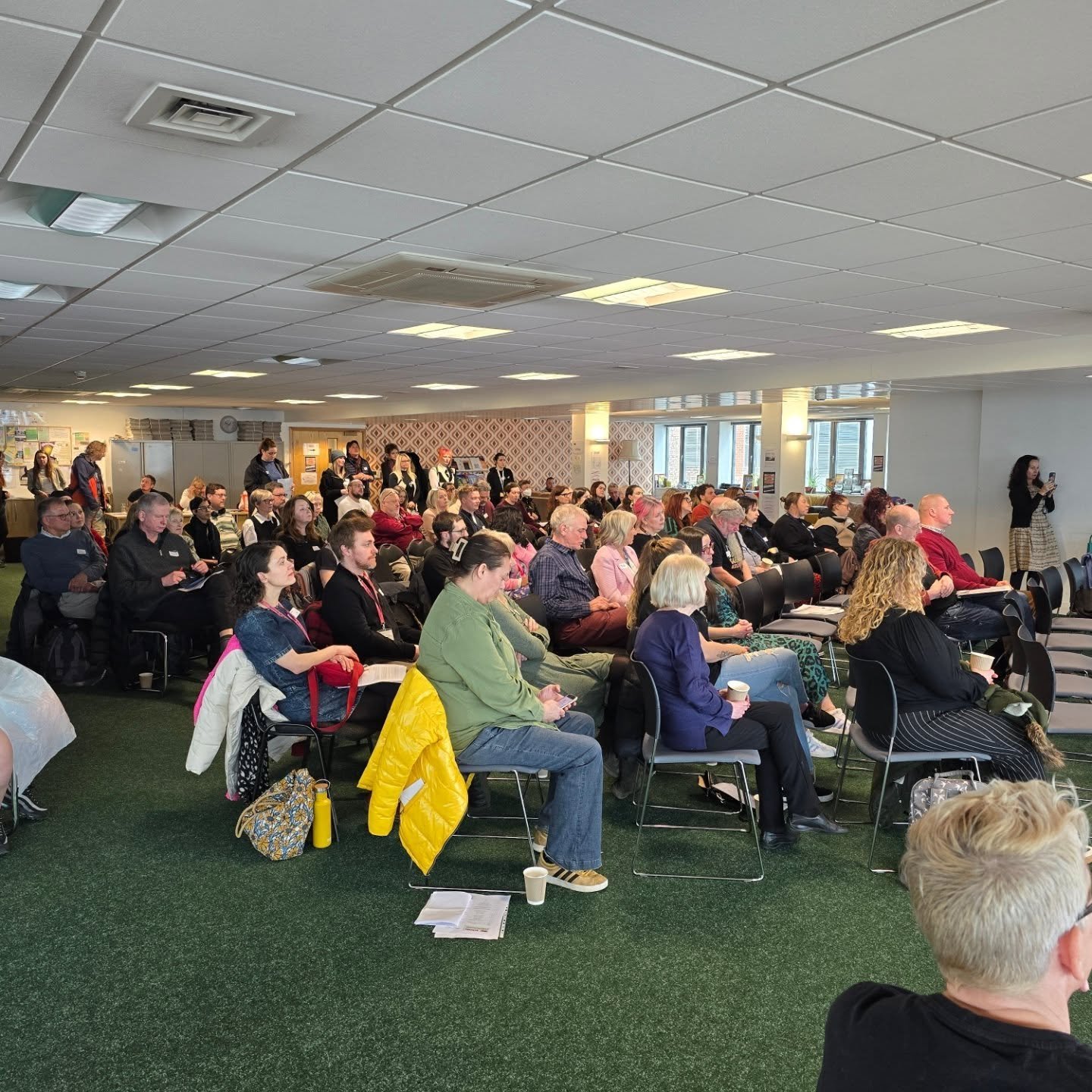 Packed house for the Symposium today. Great speakers, great attendees, great community.