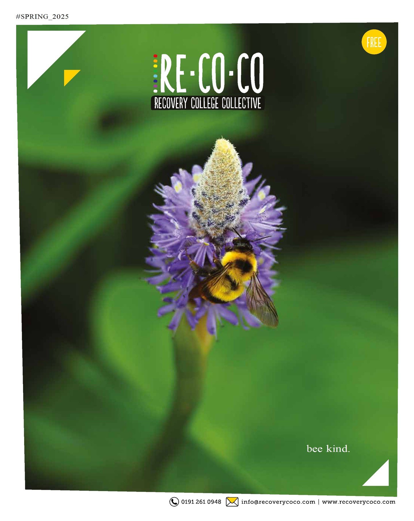 New, new, new PROSPECTUS for you lucky folk. It covers April through to July of this year and can be downloaded here: https://www.recoverycoco.com/prospectus
Also, newspaper copies available in the next few days!