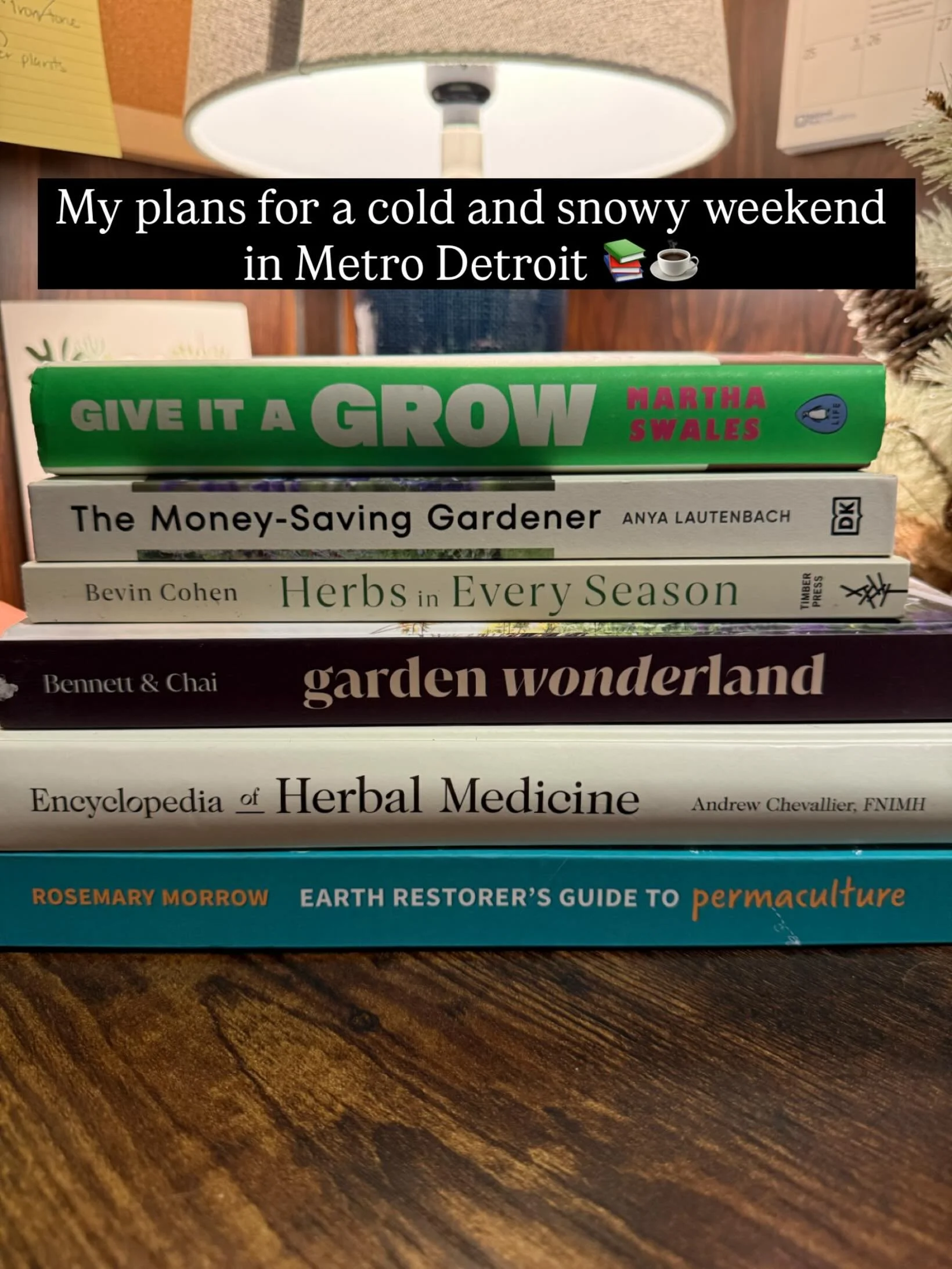 Look forward to sharing what I learn with clients this season 🌿

What are your favorite garden books?

#gardenbooks #connectandgrowgardens #metrodetroitgardens #growyourownfood