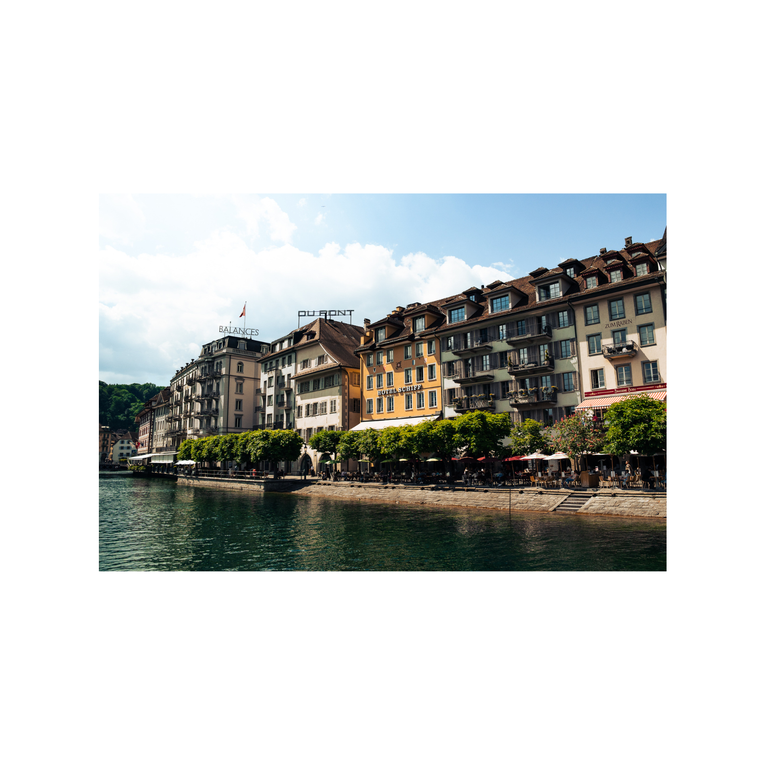 fine art print (aluminium) - lucerne III