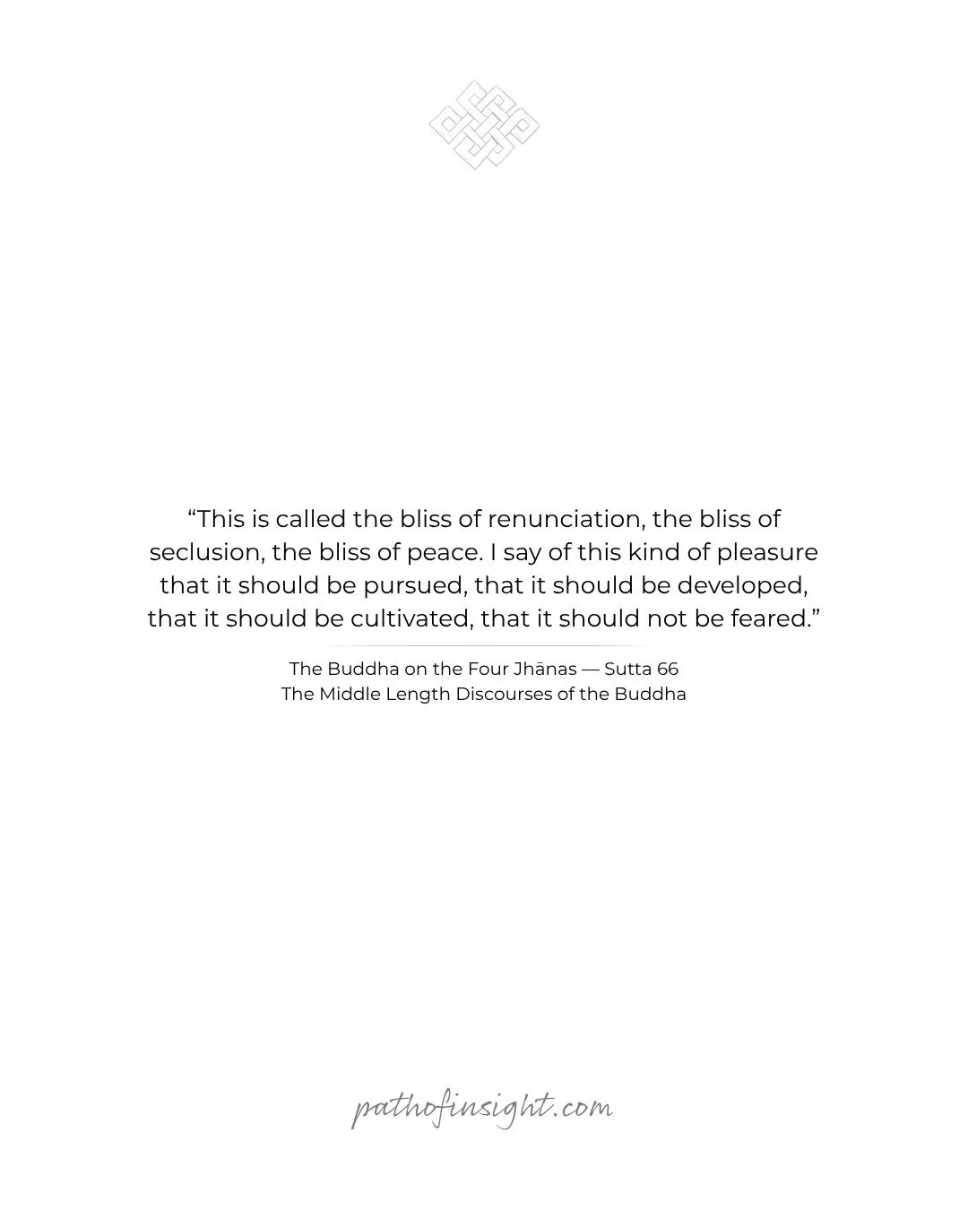 The Middle Length Discourses of the Buddha