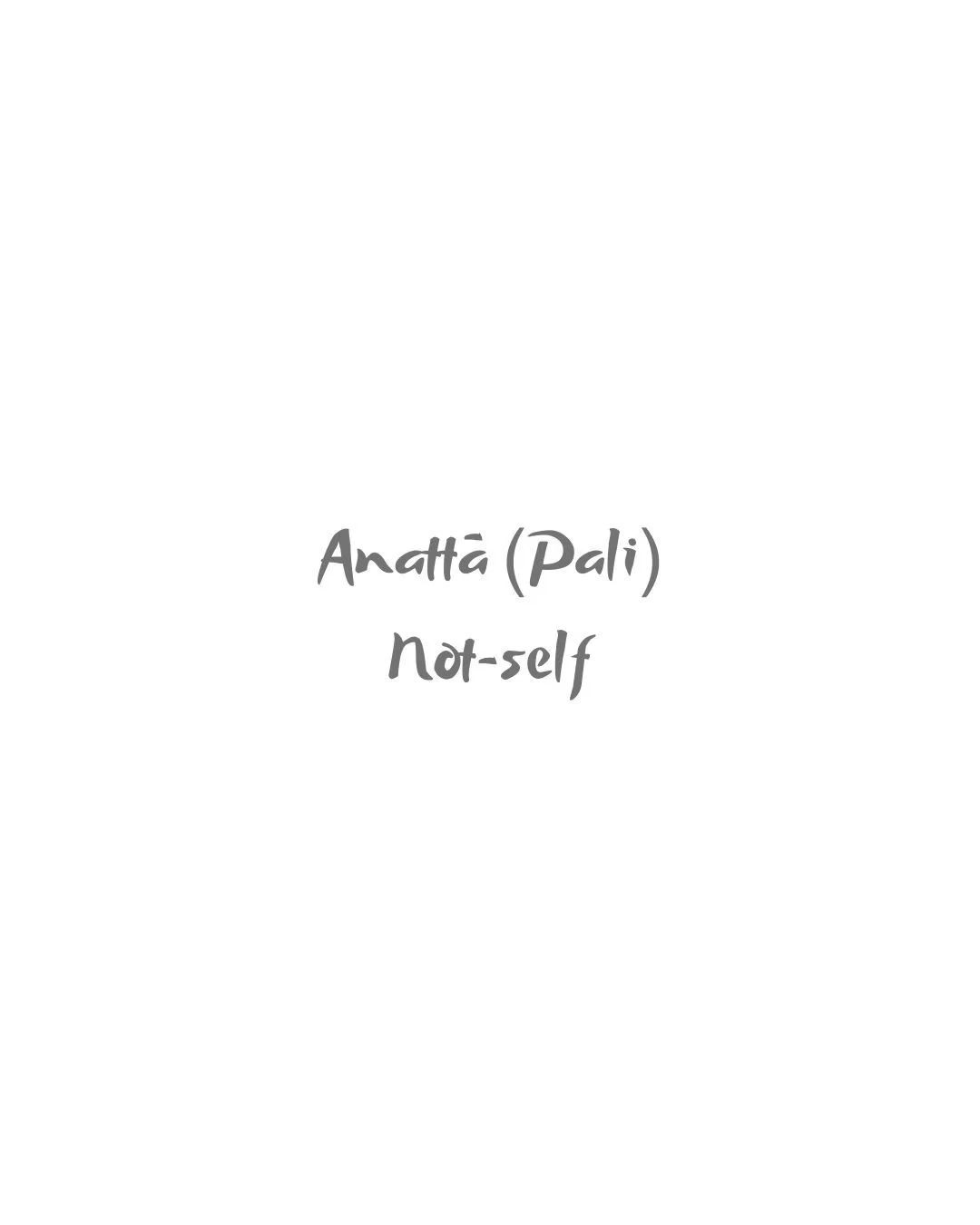 Anattā
