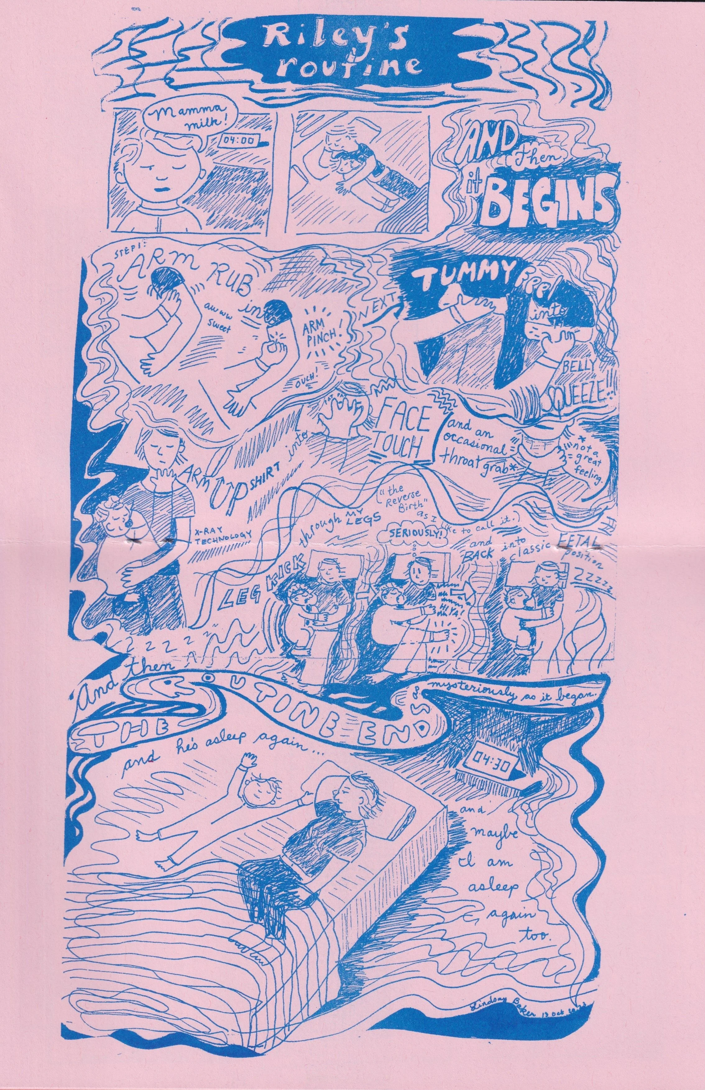 Comic from "Småbarnsföräldrar" 