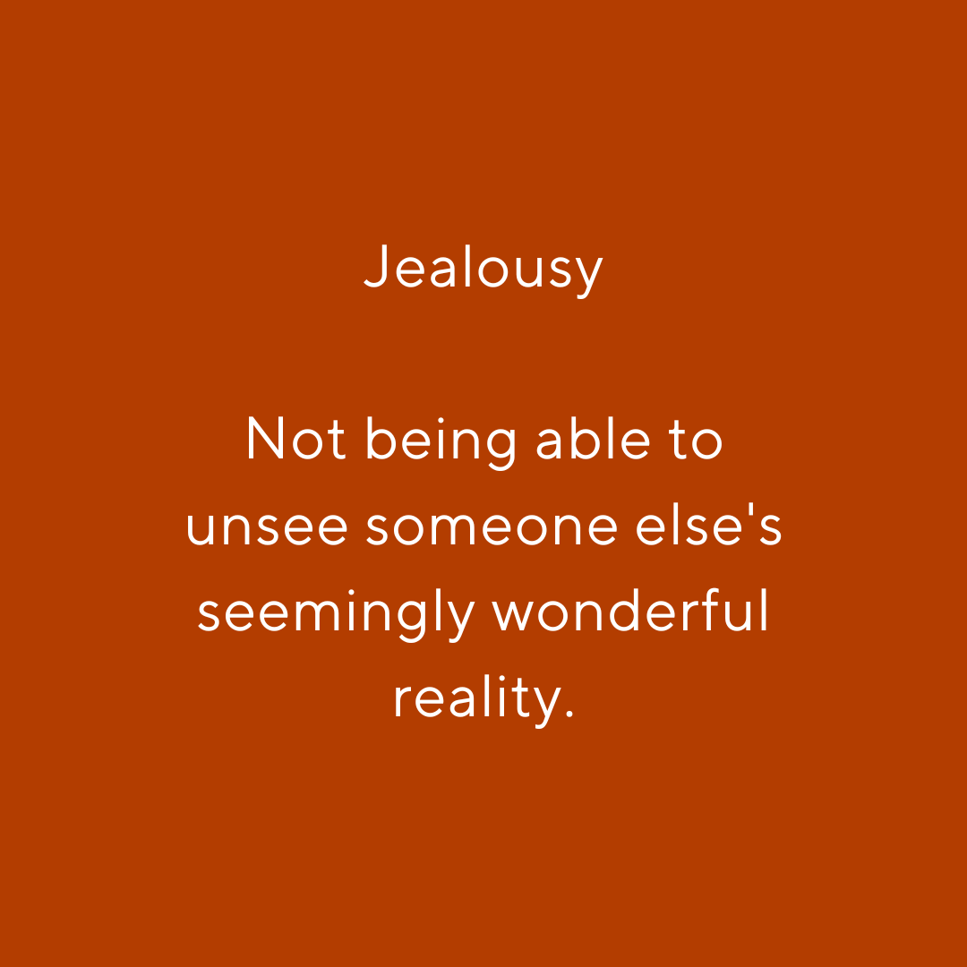 Clue on jealousy
