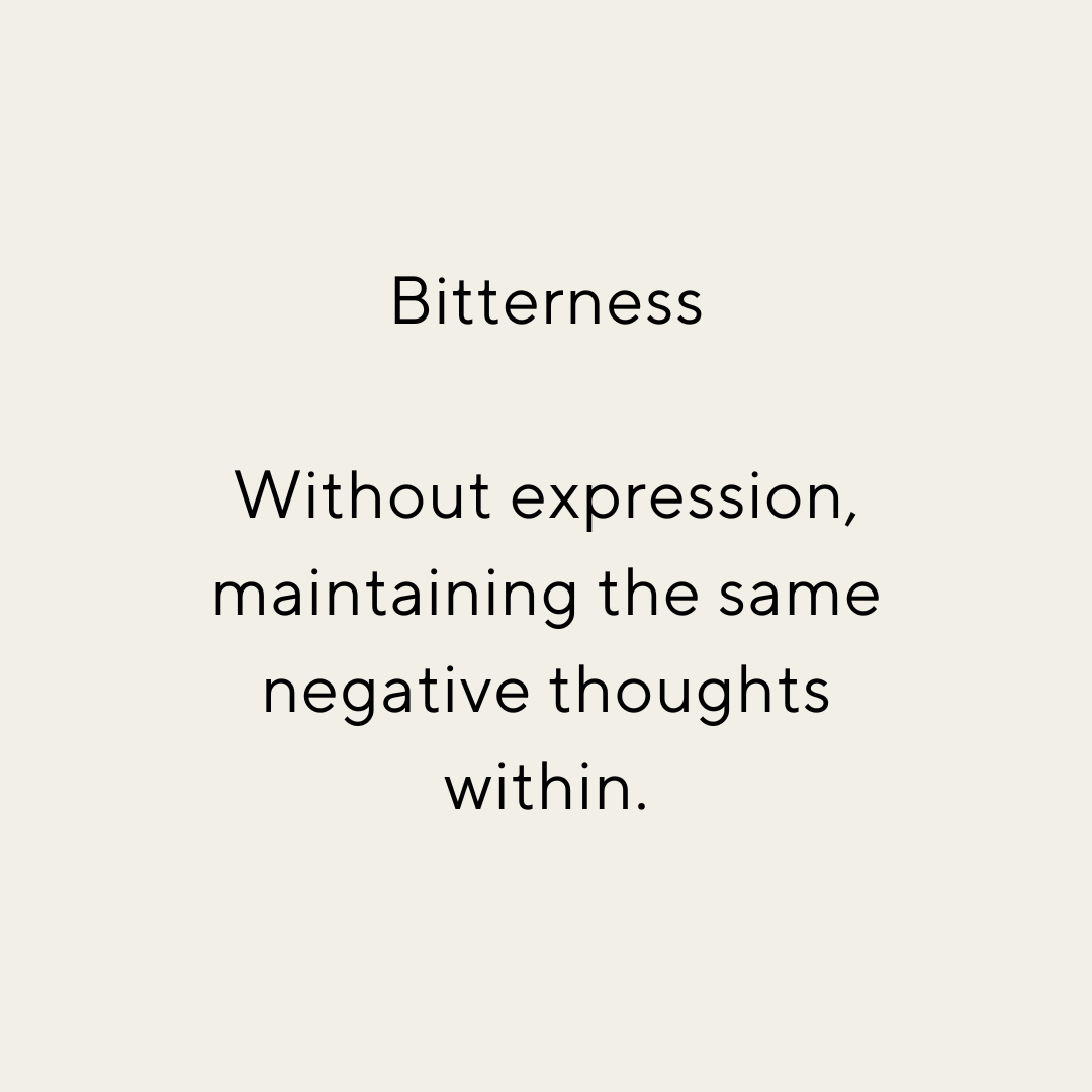 Clue on bitterness