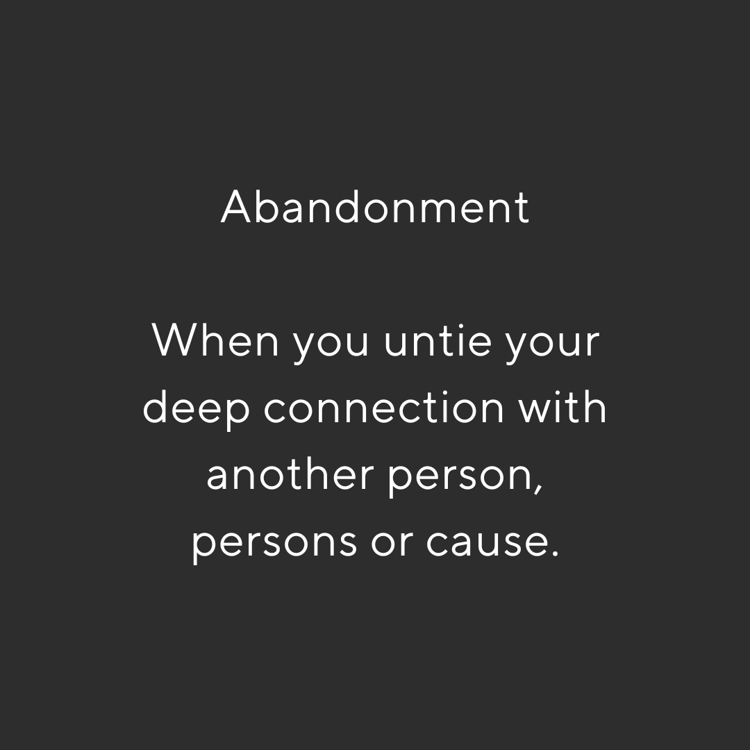 Clue on Abandonment