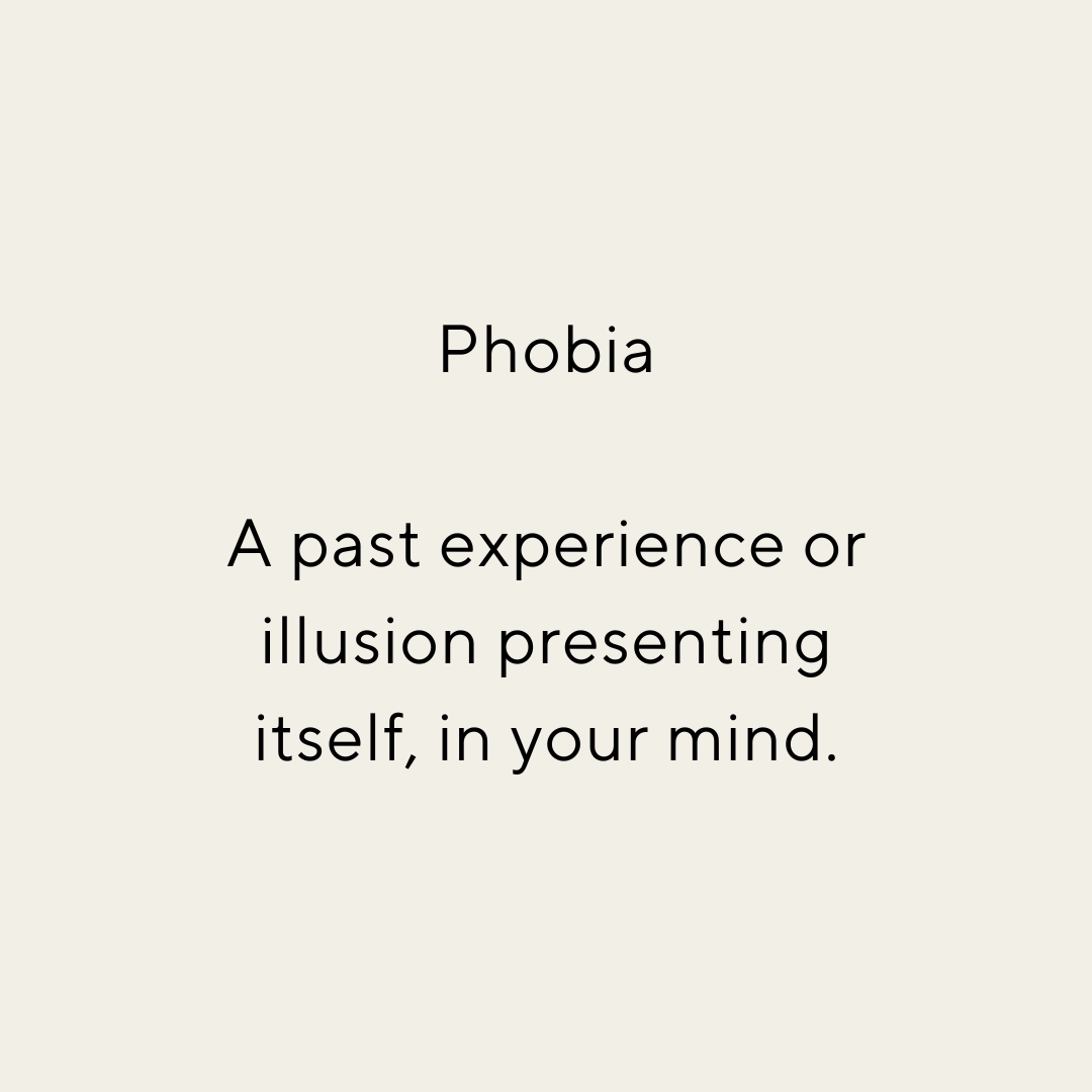 Clue on phobia