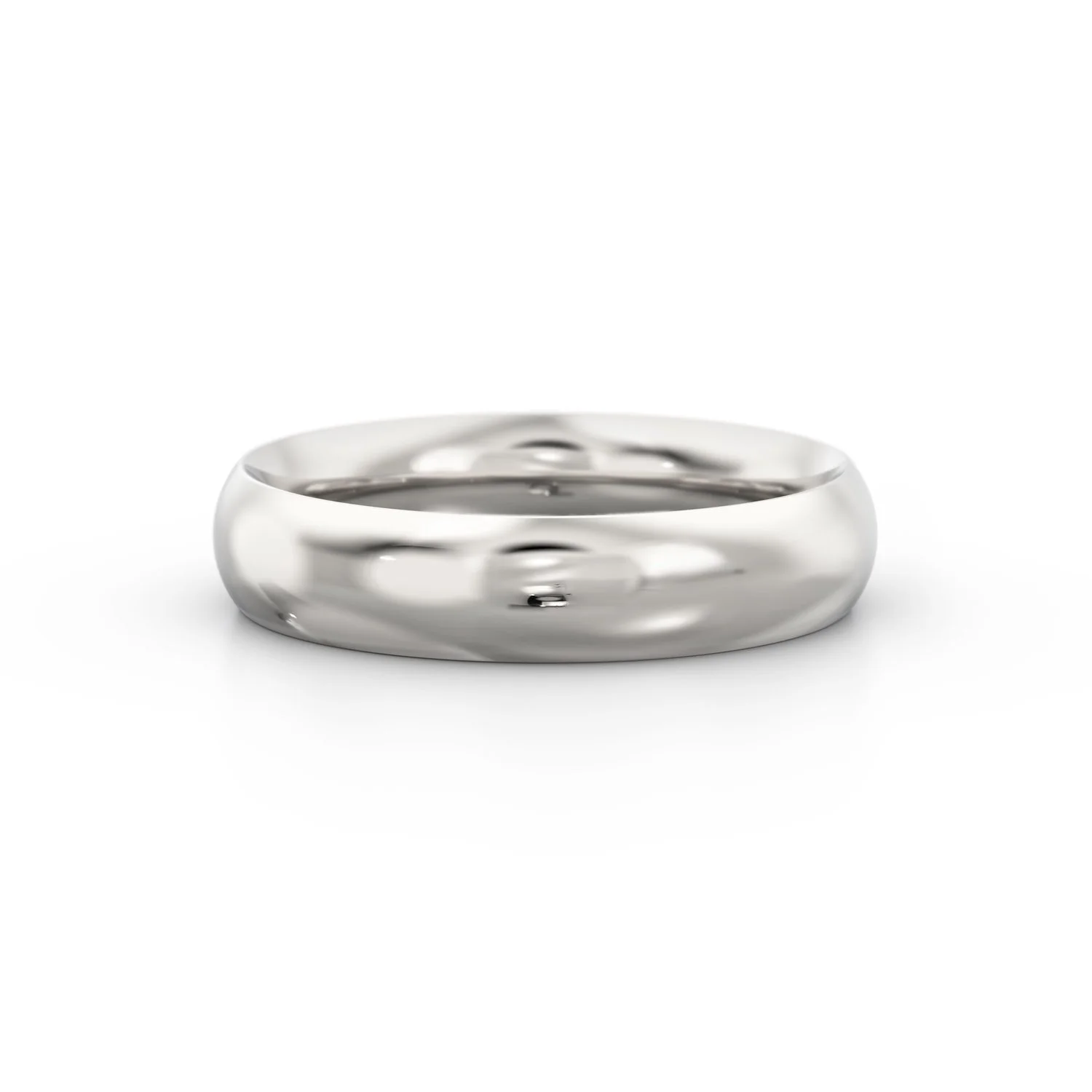 Traditional wedding ring handcrafted in our Hatton Garden workshop.
