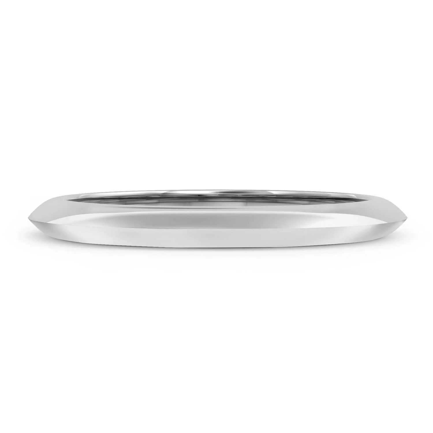 Ladies wedding rings. Available in a wide range of different metal choices.