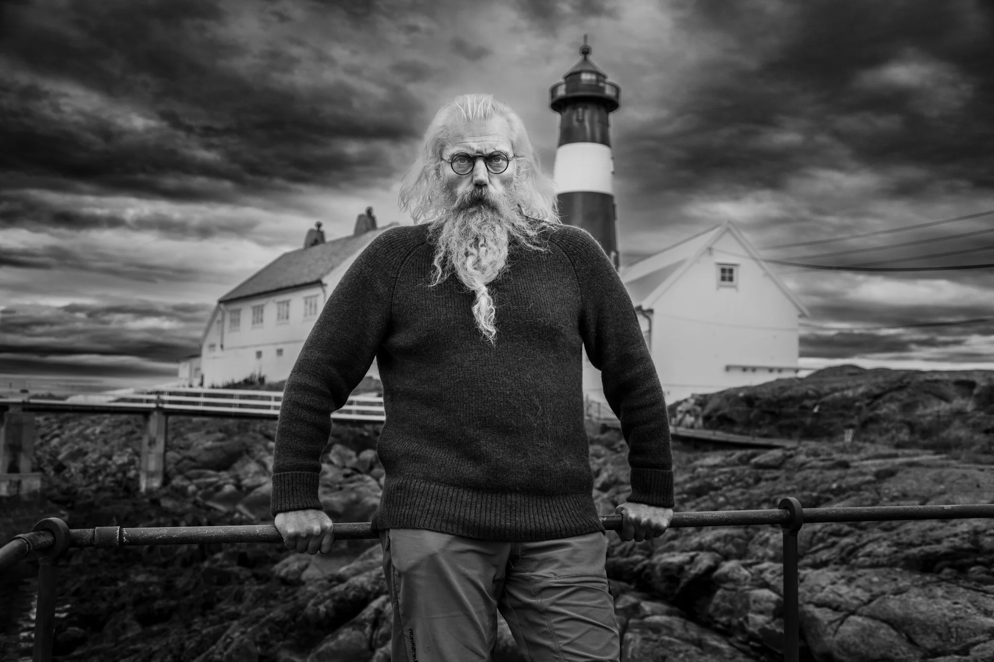 "Fyrvokter Johansen" 95.25 poeng (Gull)