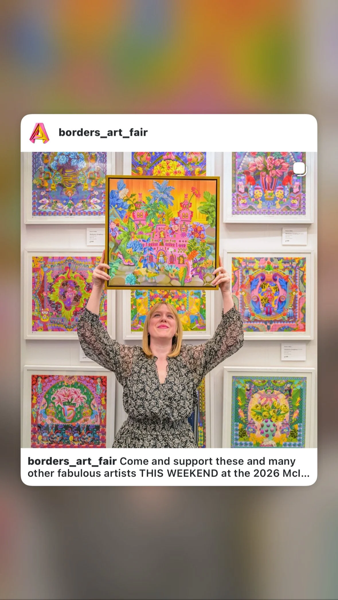 Borders Art Fair - Reflections