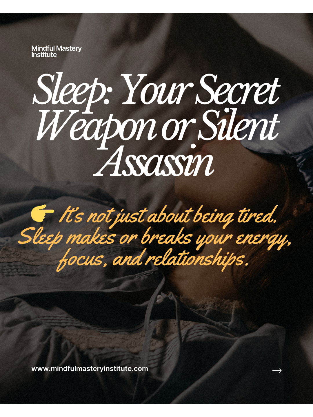 Sleep: Your Secret Weapon or Silent Assassin?