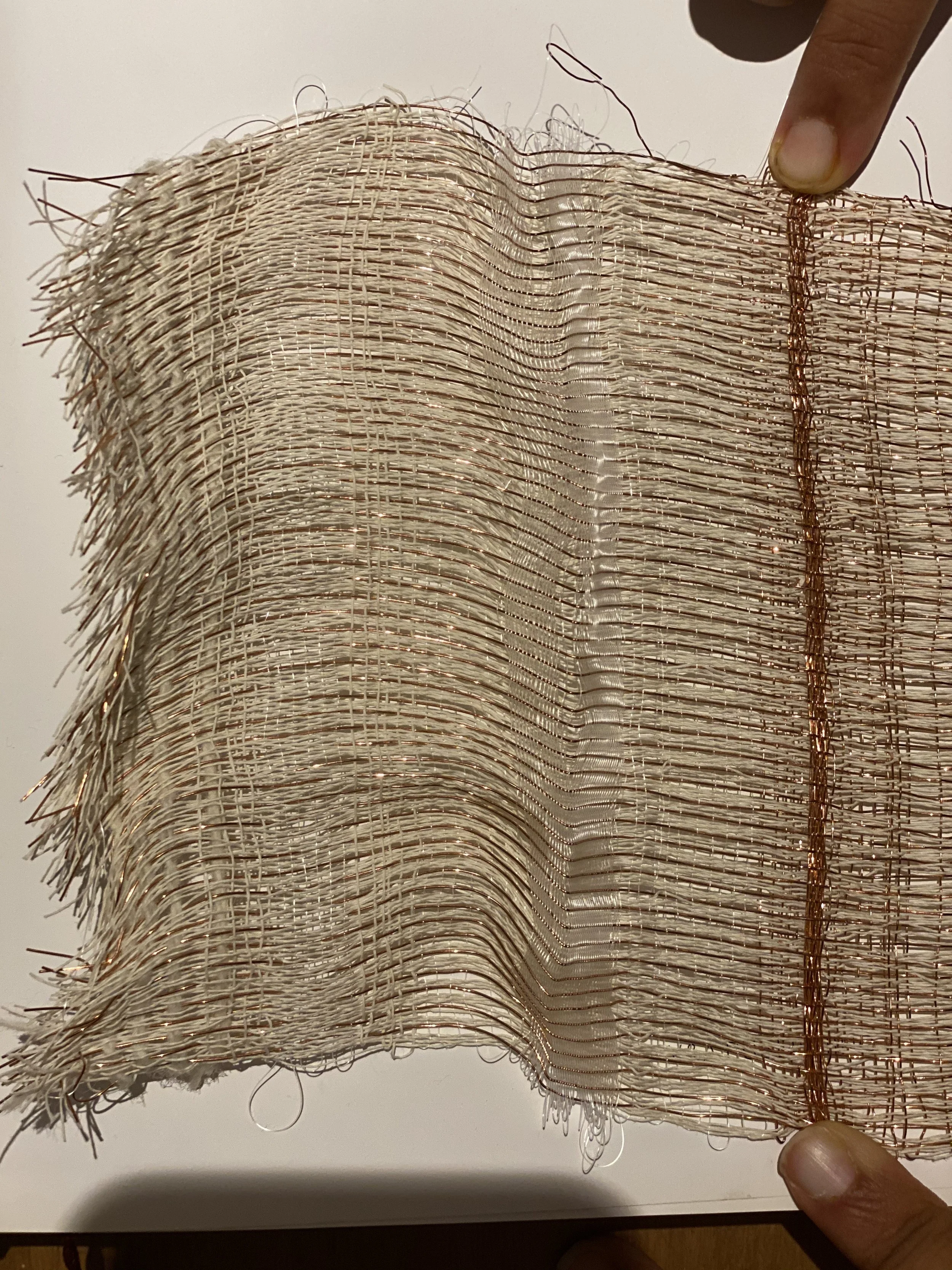 Copper and Paper studies on 8 shaft