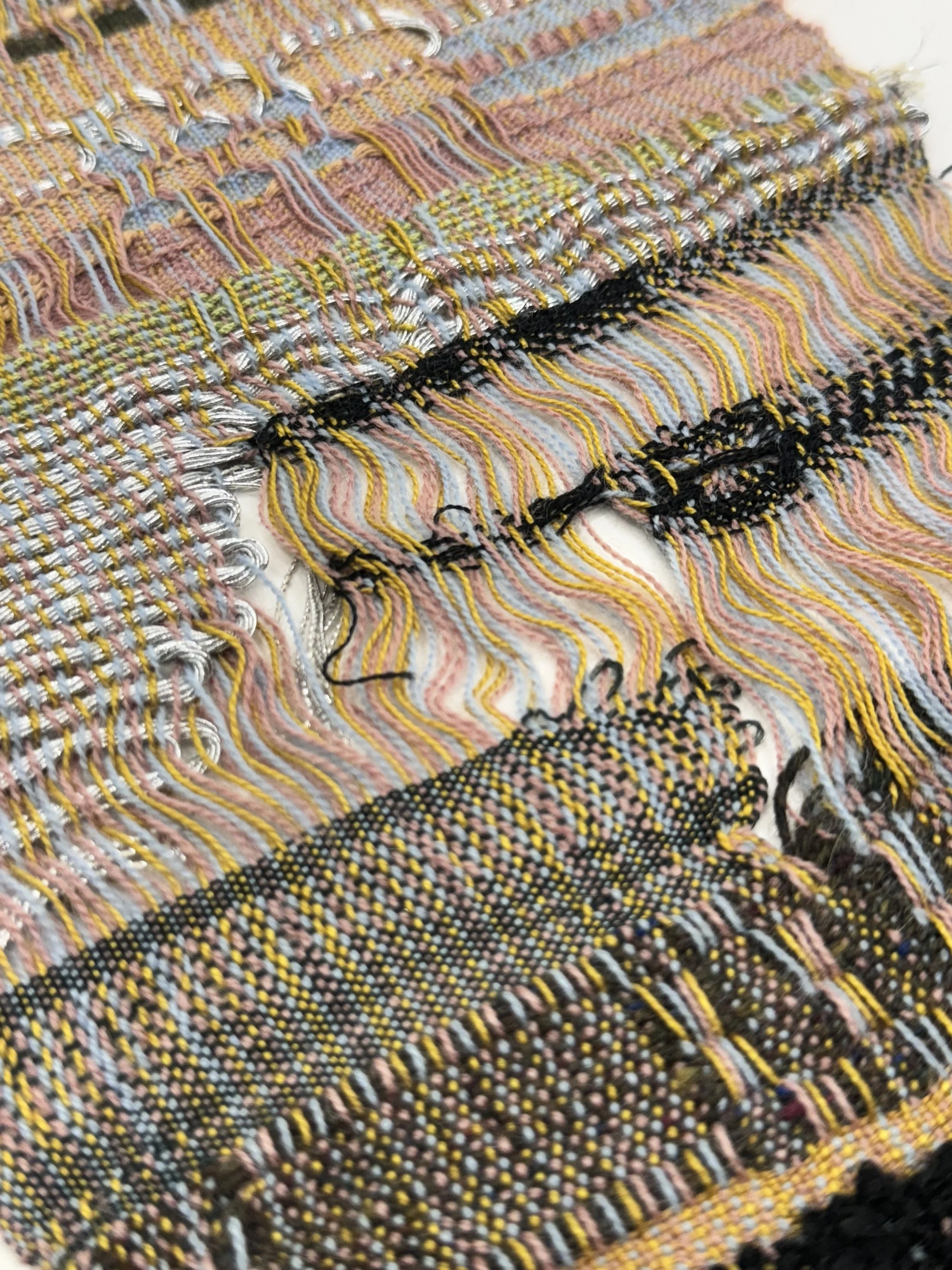 Cotton and misc yarns on 8 shaft