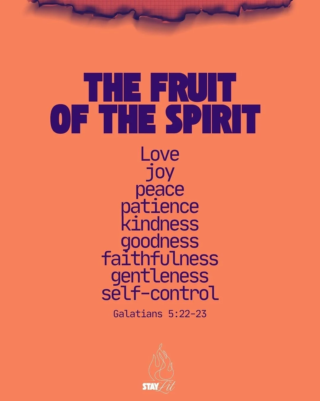 The fruit is the evidence. When you stay lit, it shows in your love, joy, peace, patience, kindness, goodness, faithfulness, gentleness, and self-control.

Stay lit. Share this and save it for later. 🔥

#TheGloryHouseATL #PreasheaHilliard #AtlantaCh