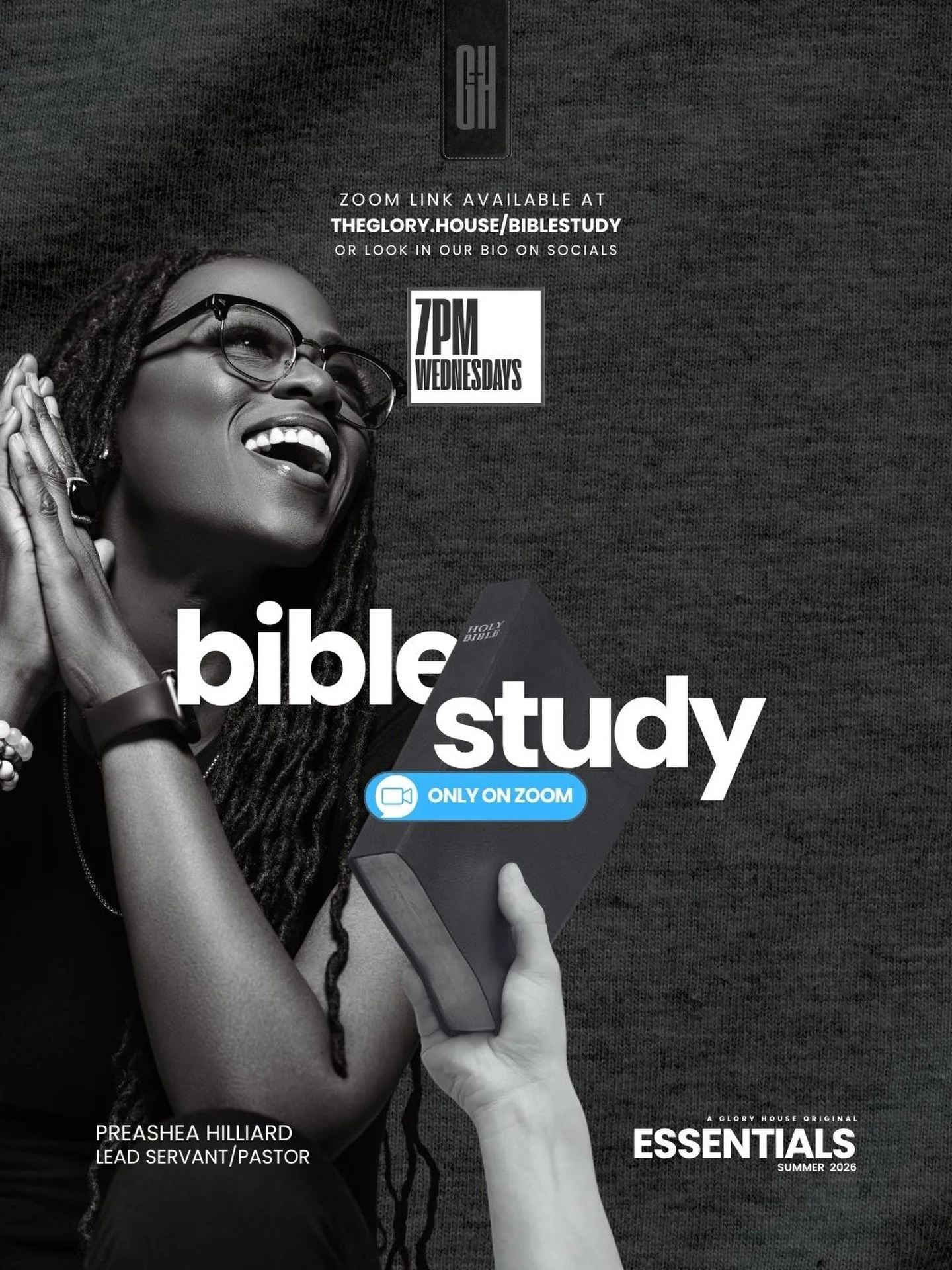 Bible study is TONIGHT! 

Same day. Same time. But it's a brand new series and a brand new way to meet! Join us tonight and every Wednesday night on ZOOM at 7PM for an all new summer series, 'Essentials'. 🔗Check out our bio to get the Zoom link or f