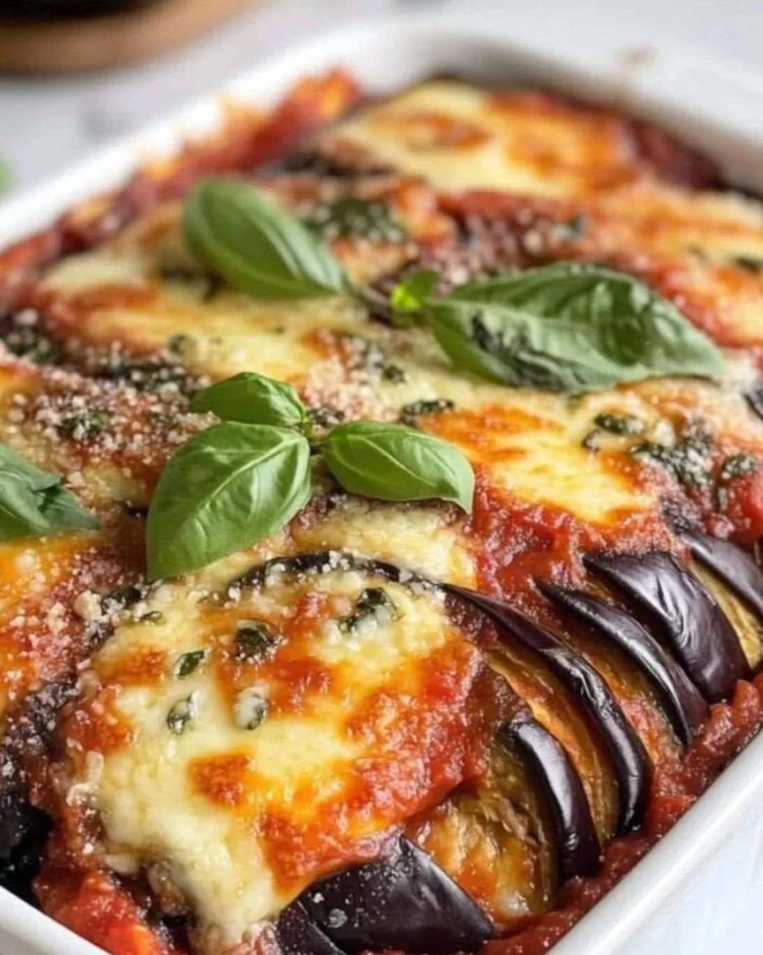 AUBERGINES A’ LA PARMIGIANA